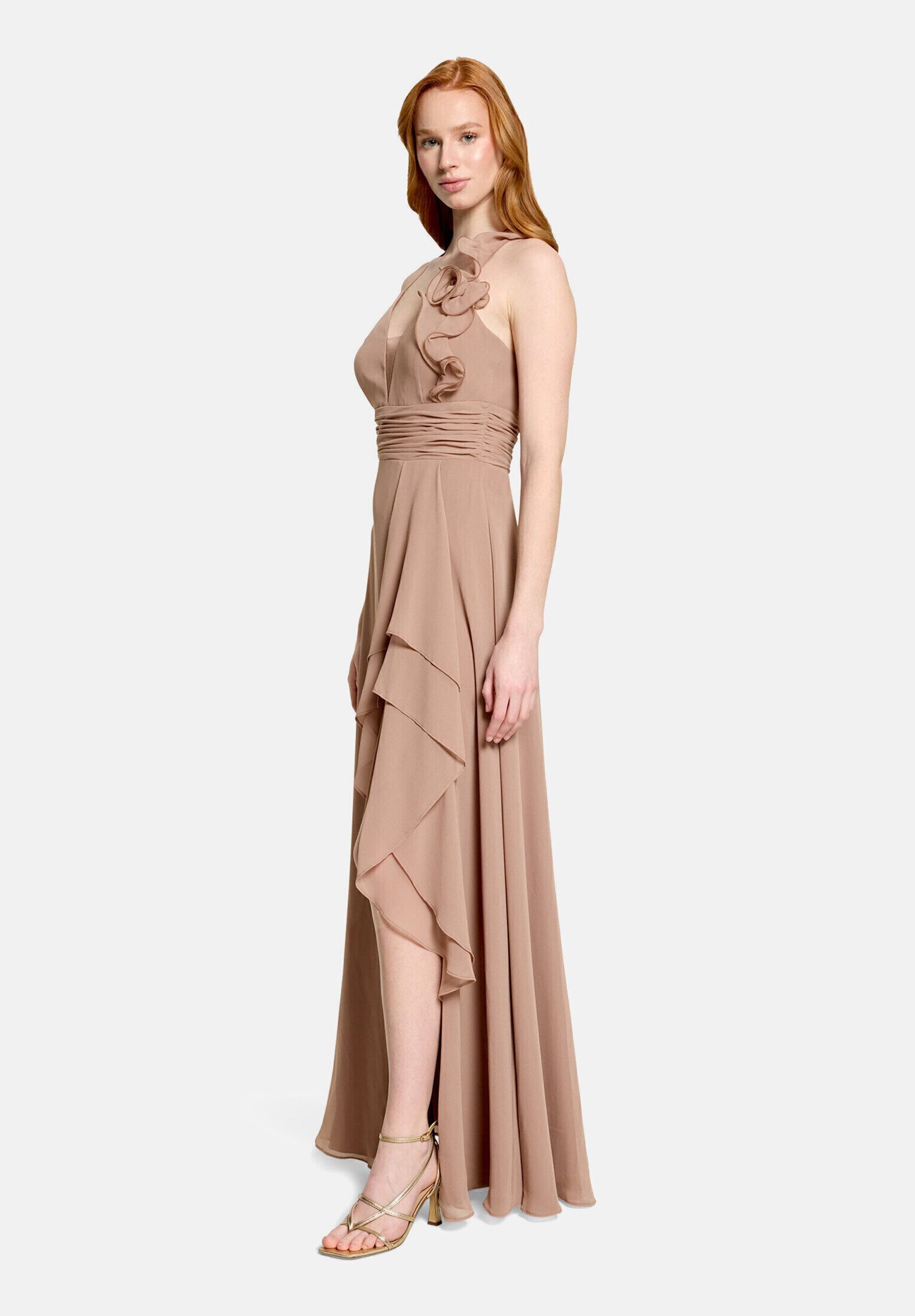 Vera Mont Chiffonkleid Damen mit Volant
