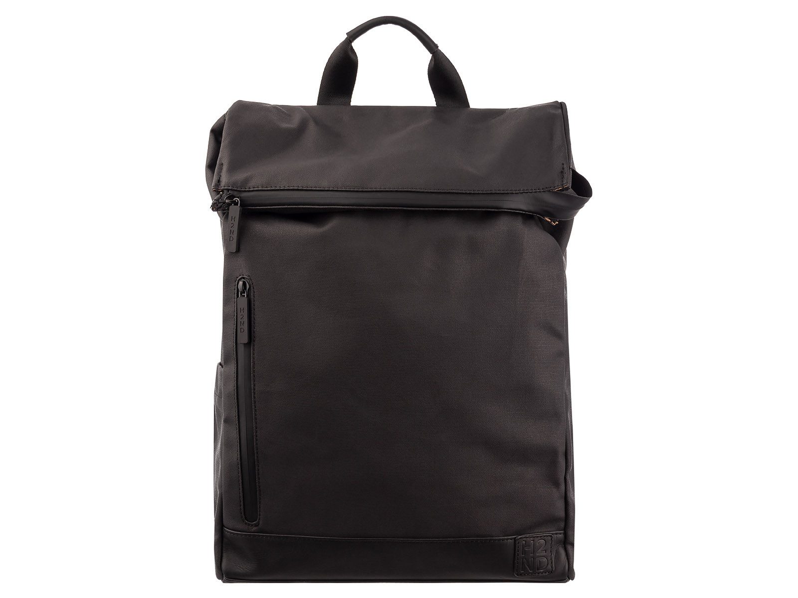 H2ND Cityrucksack CL.12683 Backback Canvas Style BERLIN (Stück, 1-tlg., 1), N otebookfach bis 15 Zoll