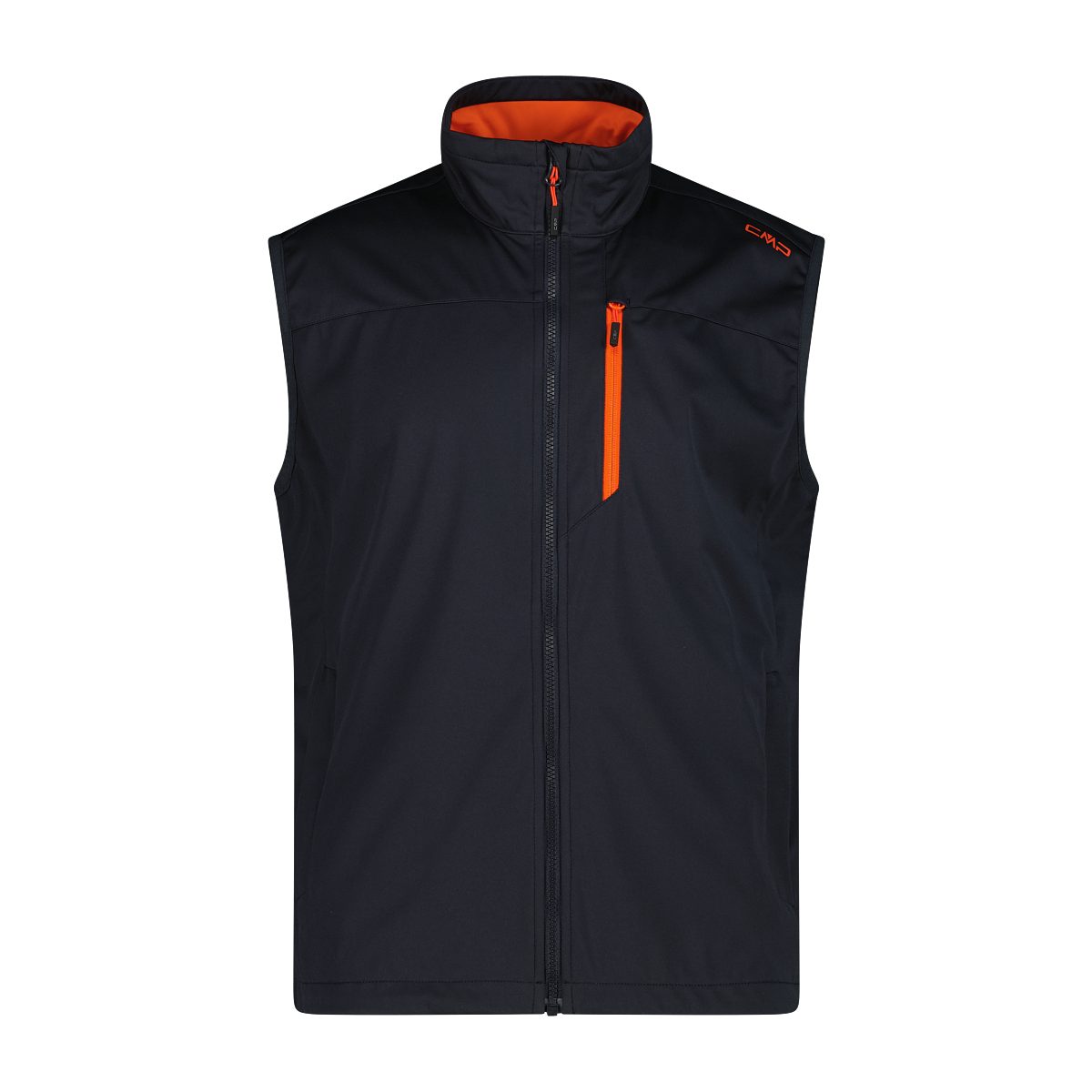 CMP Trekkingjacke MAN VEST ANTRACITE-ORANGE