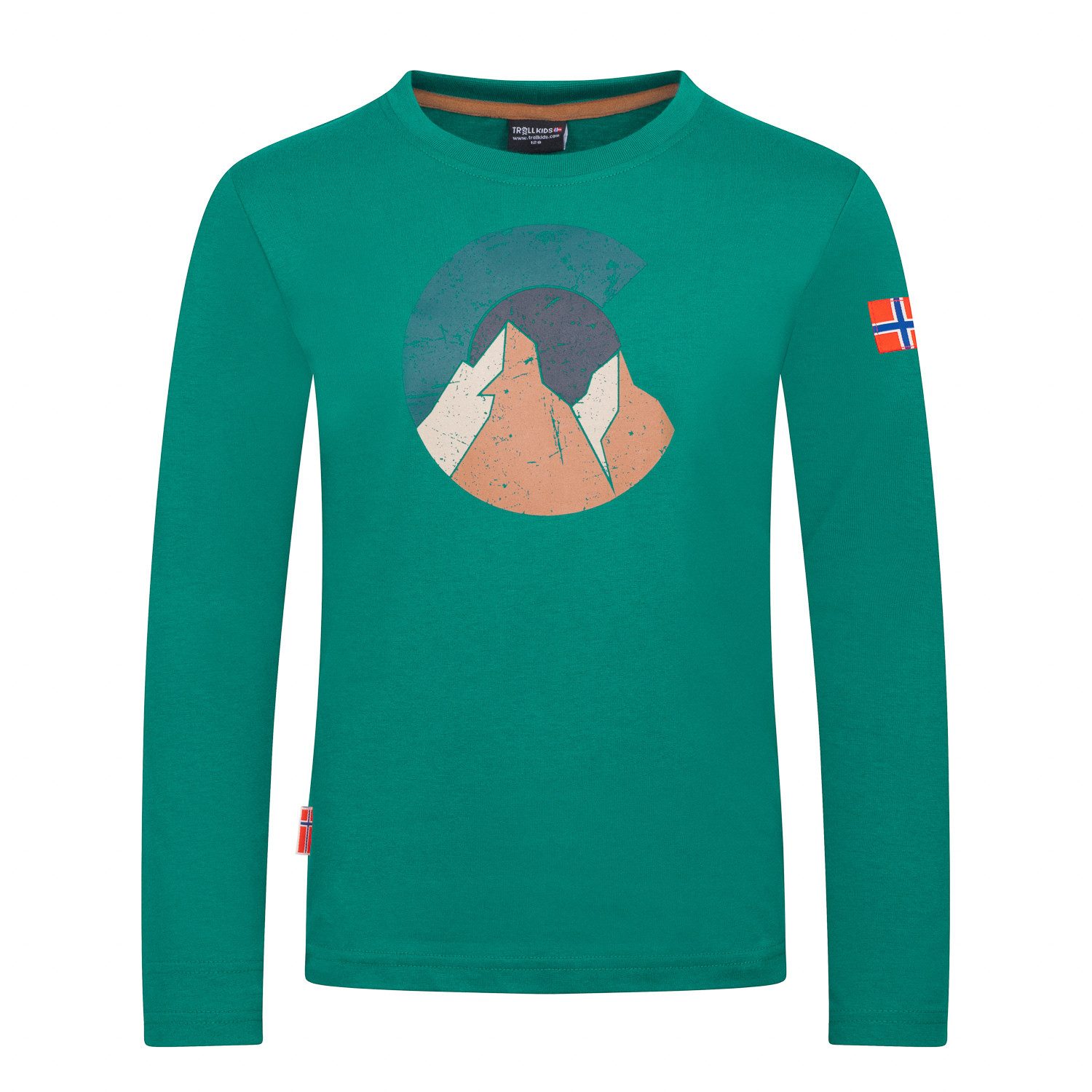 TROLLKIDS Langarmshirt Kids Halsafjord Longsleeve GOTS