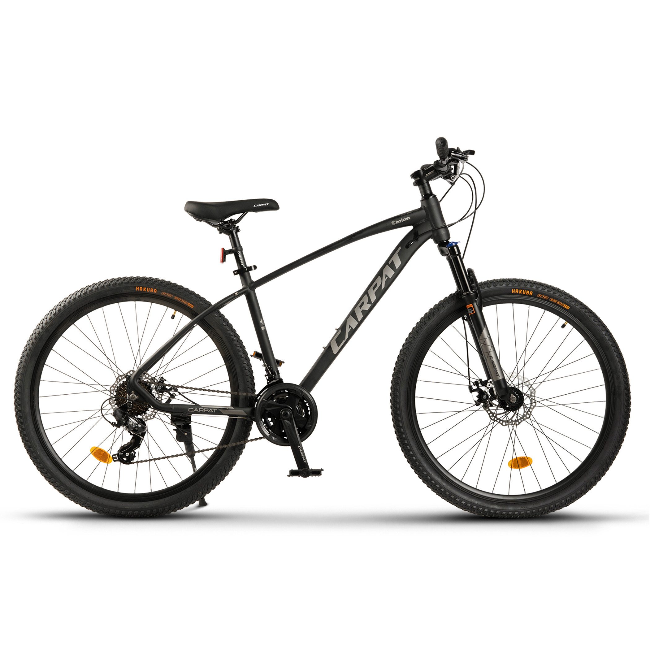 CARPAT SPORT Mountainbike 27,5 29 Zoll MTB Fahrrad für Herren Damen, 21 Gang Shimano TZ Tourney Schaltwerk, Kettenschaltung, (Aluminium Rahmen, Mechanische Scheibenbremse), Hardtail Fahrrad