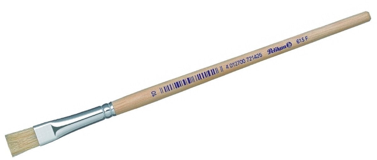 Pelikan Pinsel Borstenpinsel Sorte 613F Gr.10 (12 Stück)