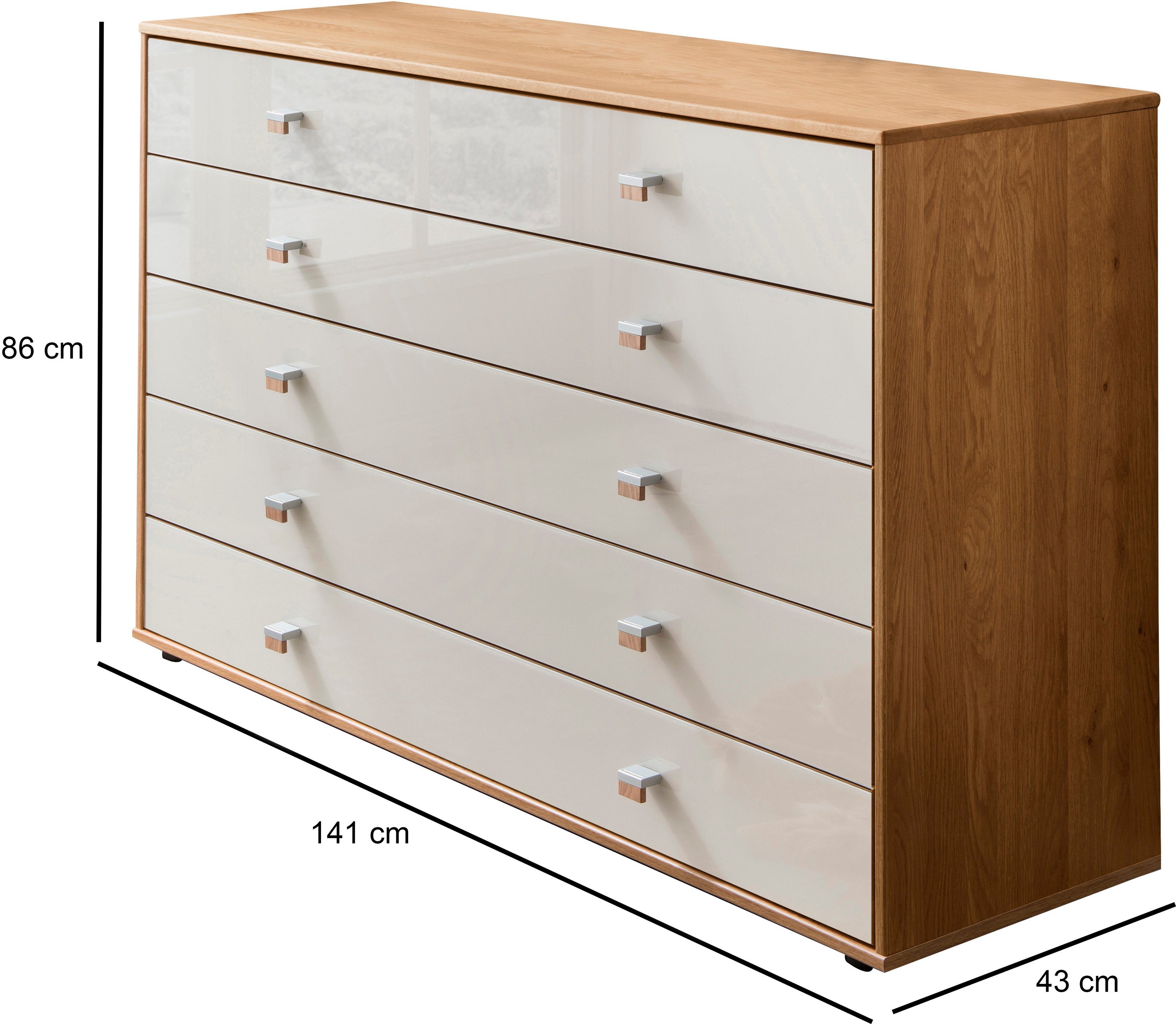 WIEMANN Schubkastenkommode Kiruna, vormontiert