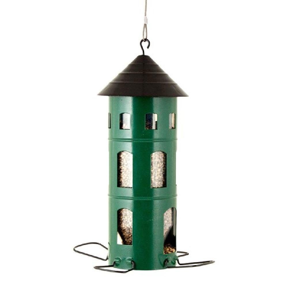 Vogelhaus Futterhaus Kombi-Haus Samen Grün