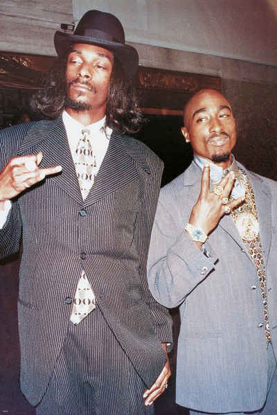 Close Up Poster Snoop Dogg and Tupac Poster 61 x 91,5 cm