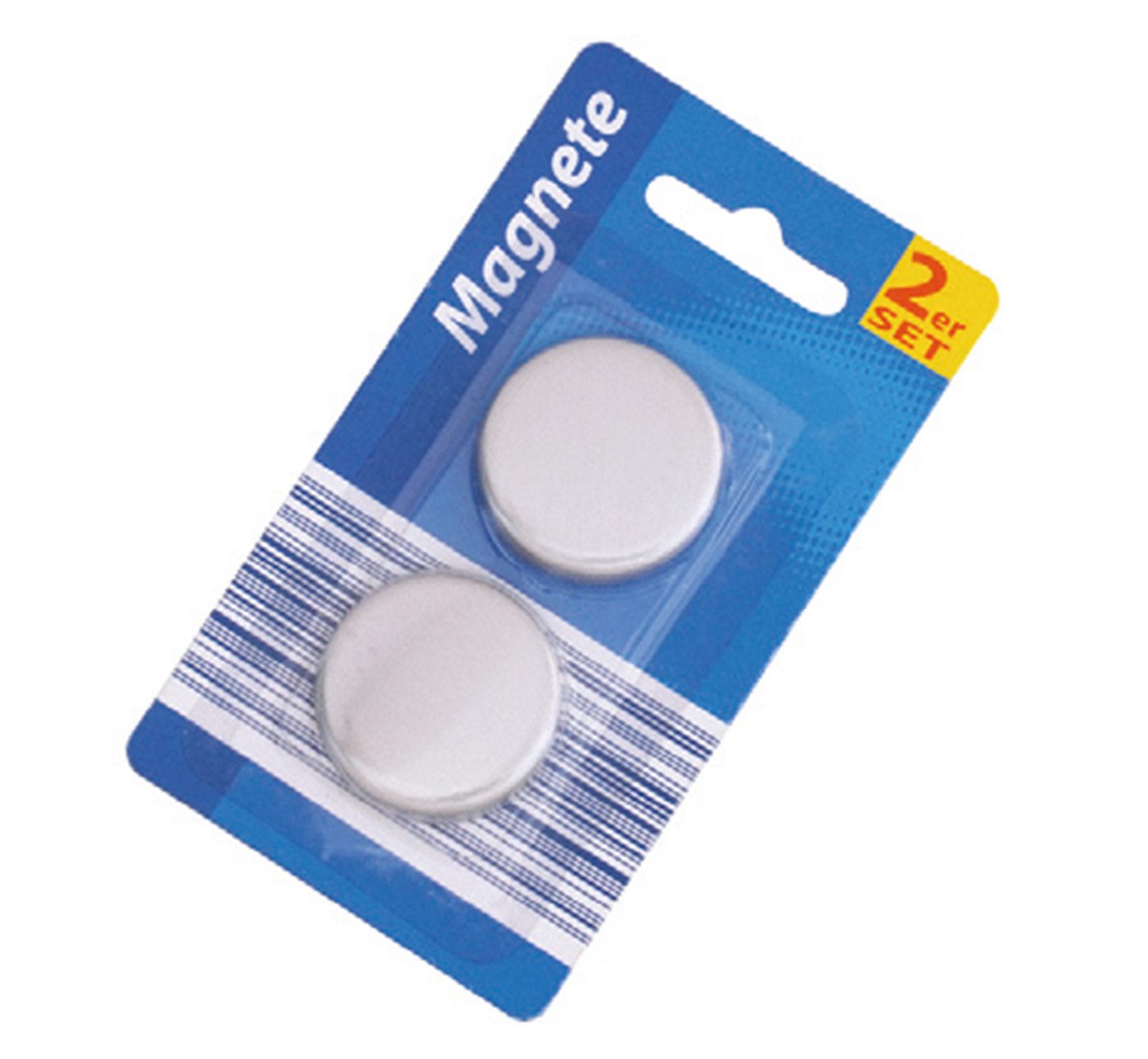 Magnet Edelstahl-Magnete, 2er Pack