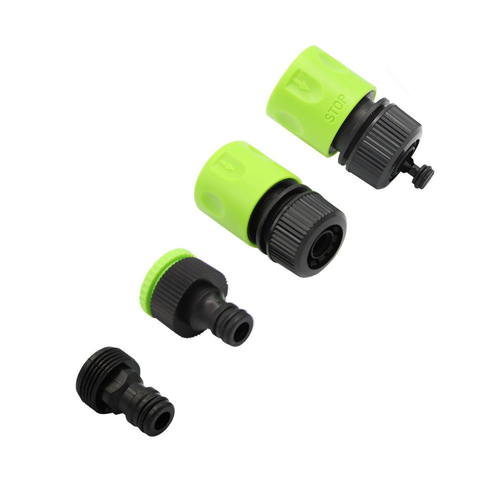 Schlauchadapter 4-teiliges Schlauchkupplungs- und Adapter Set