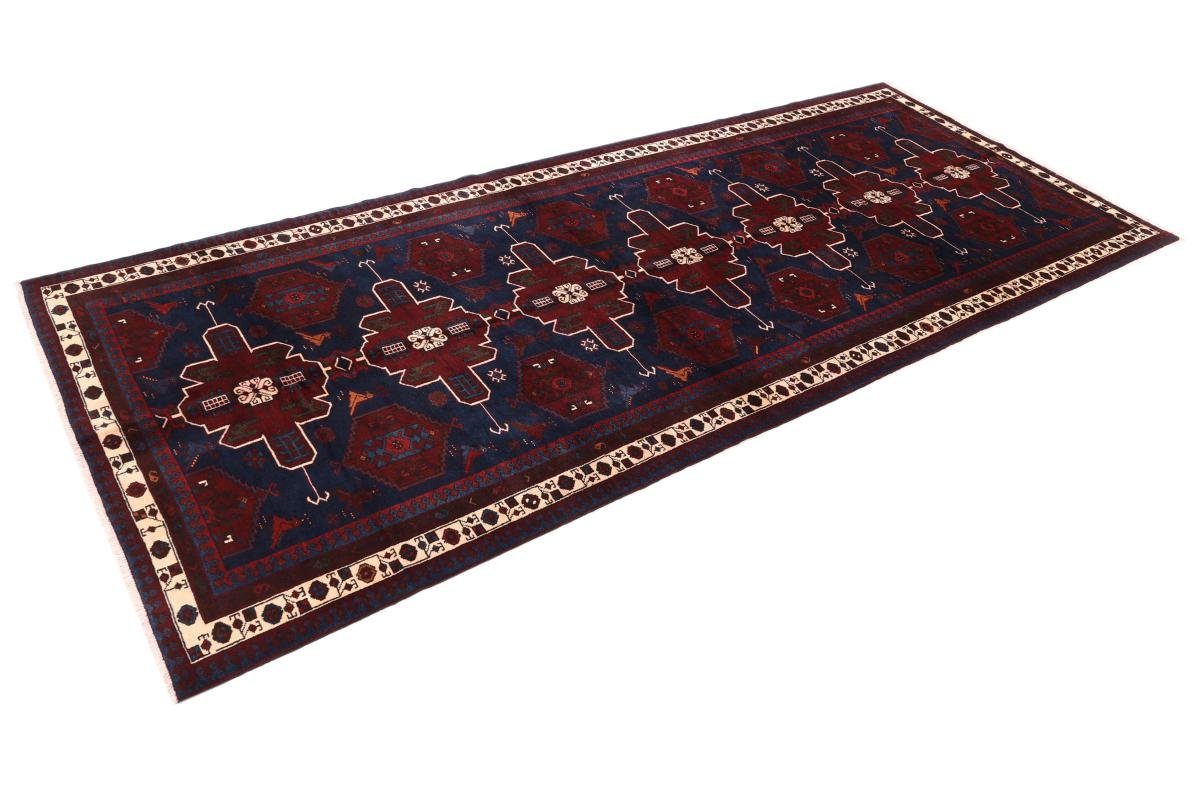 Höhe: rechteckig, Orientteppich Nain / Perserteppich, Shahsavan 12 164x400 Trading, Handgeknüpfter mm Orientteppich