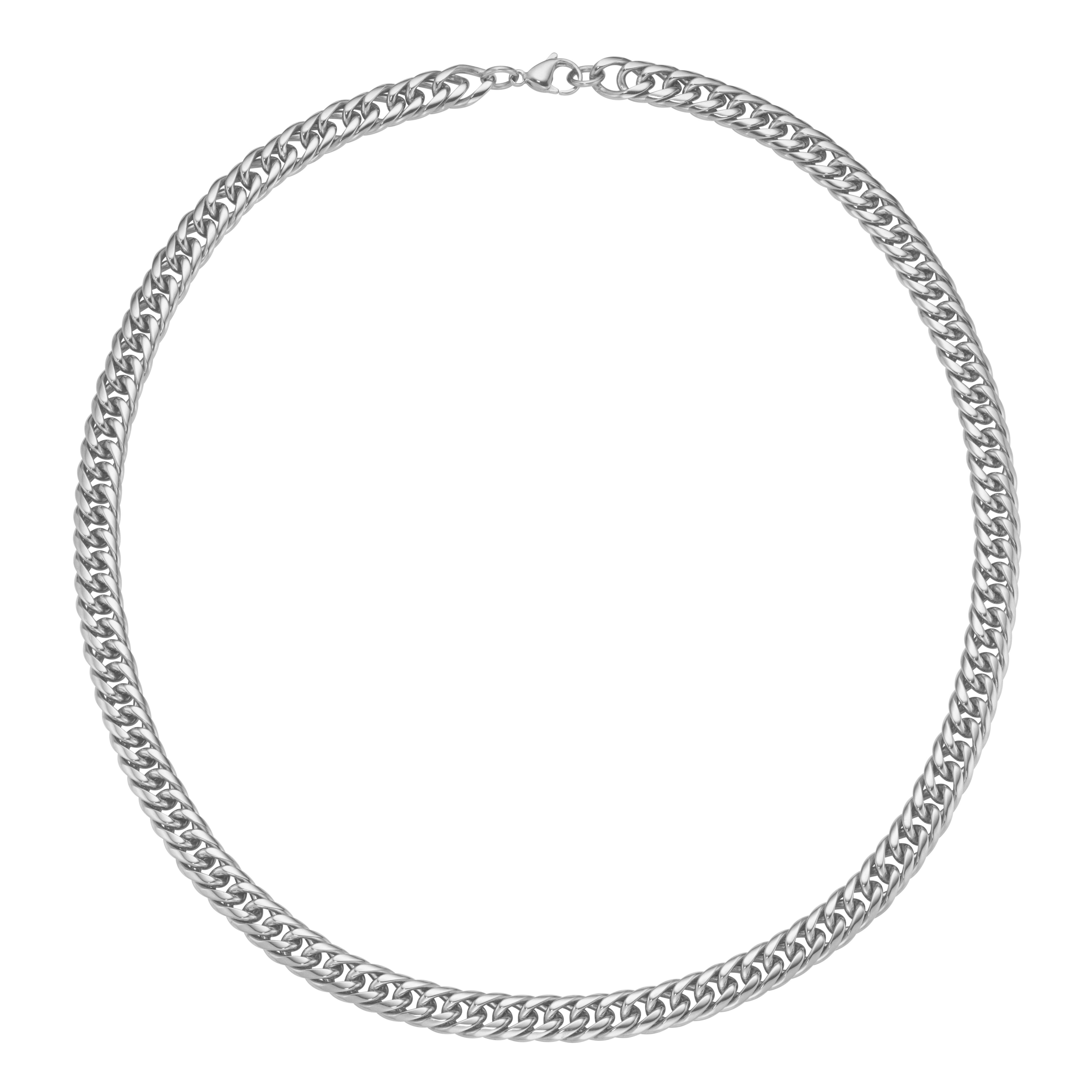 Firetti Panzerkette Schmuck Geschenk Edelstahl Halsschmuck Halskette 9,6 mm breit