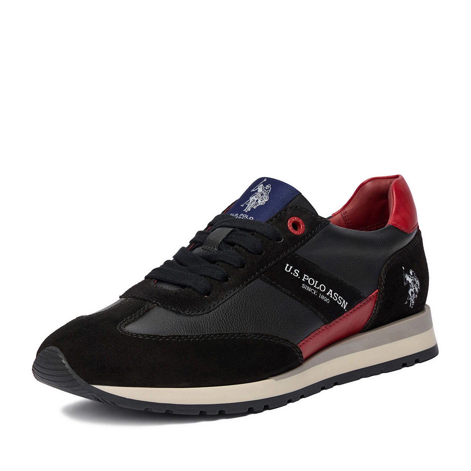 U.S. Polo Assn. Schwarze Herren-Sneaker von US Polo Assn Sneaker