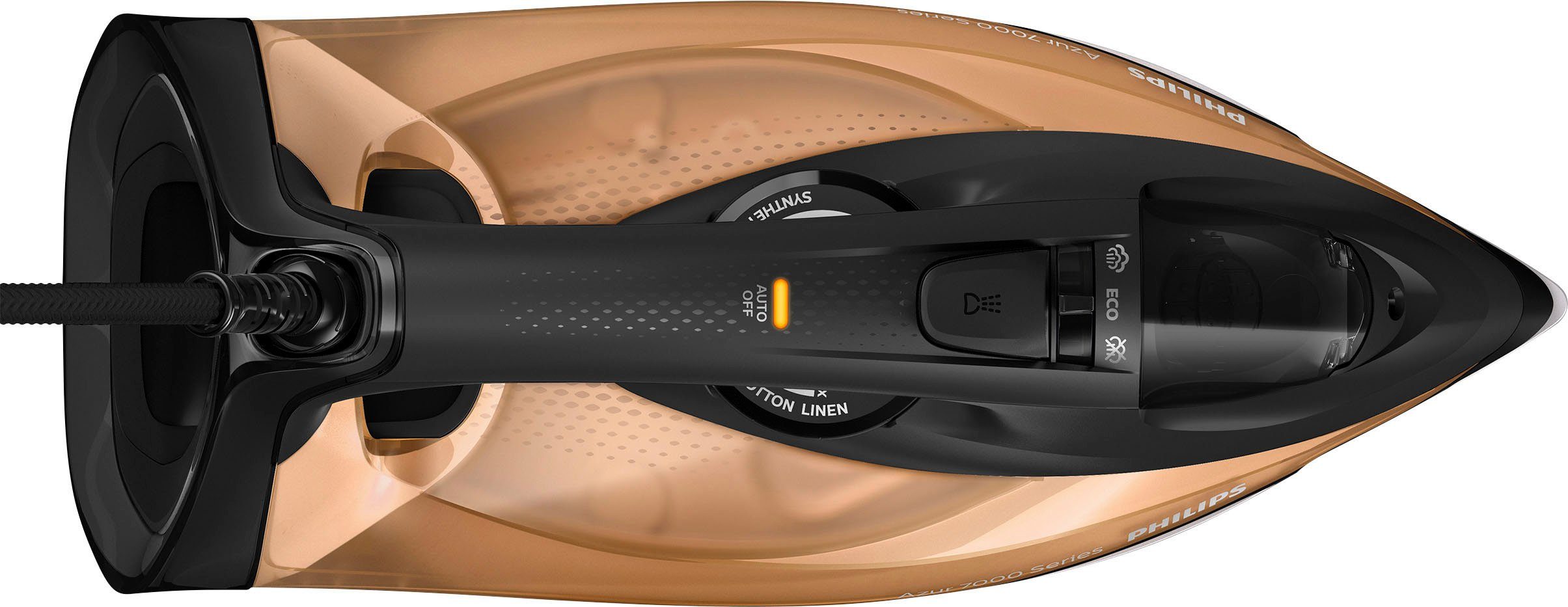 Philips Dampfbügeleisen DST7040/80, 2800 W, SteamGlide Elite Bügelsohle, 300 ml Wassertank und 50gr/Min Dauerdampf