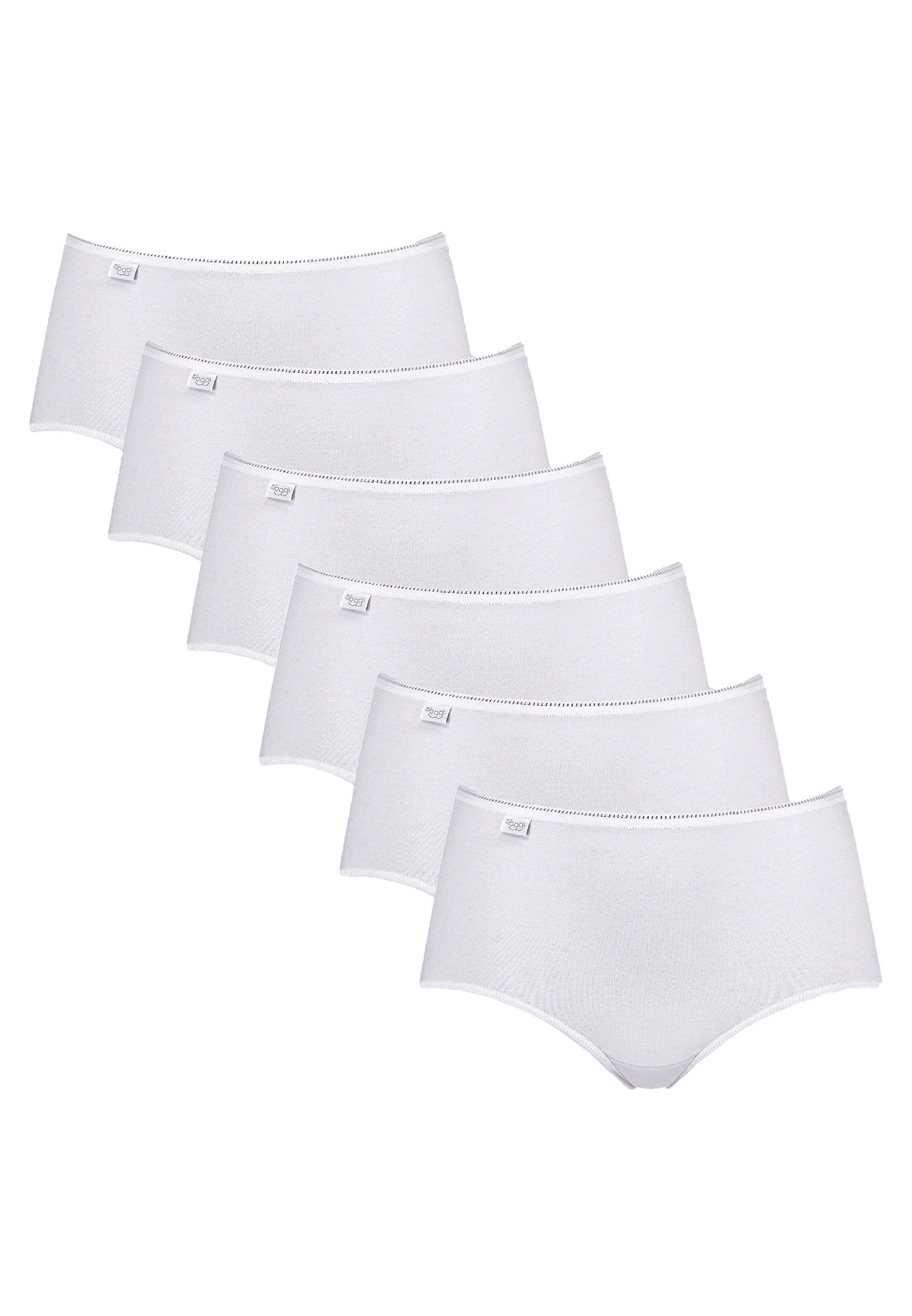 sloggi Midislip 6er Pack 24/7 Cotton (Spar-Set) Midi Slip - Baumwolle - Atm günstig online kaufen