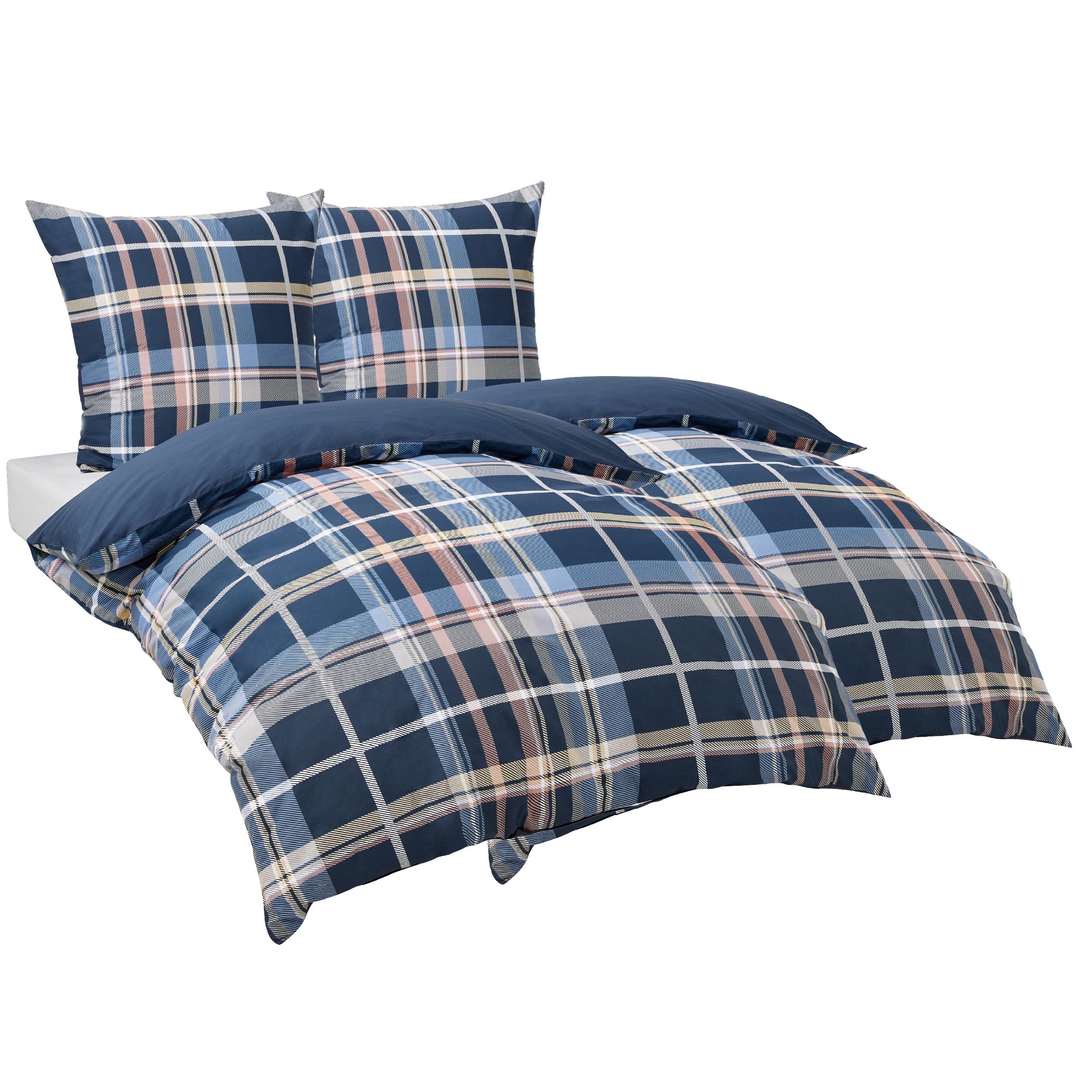 BEDSURE Wendebettwäsche mit Zweige-Design und Reißverschluss, günstig online kaufen