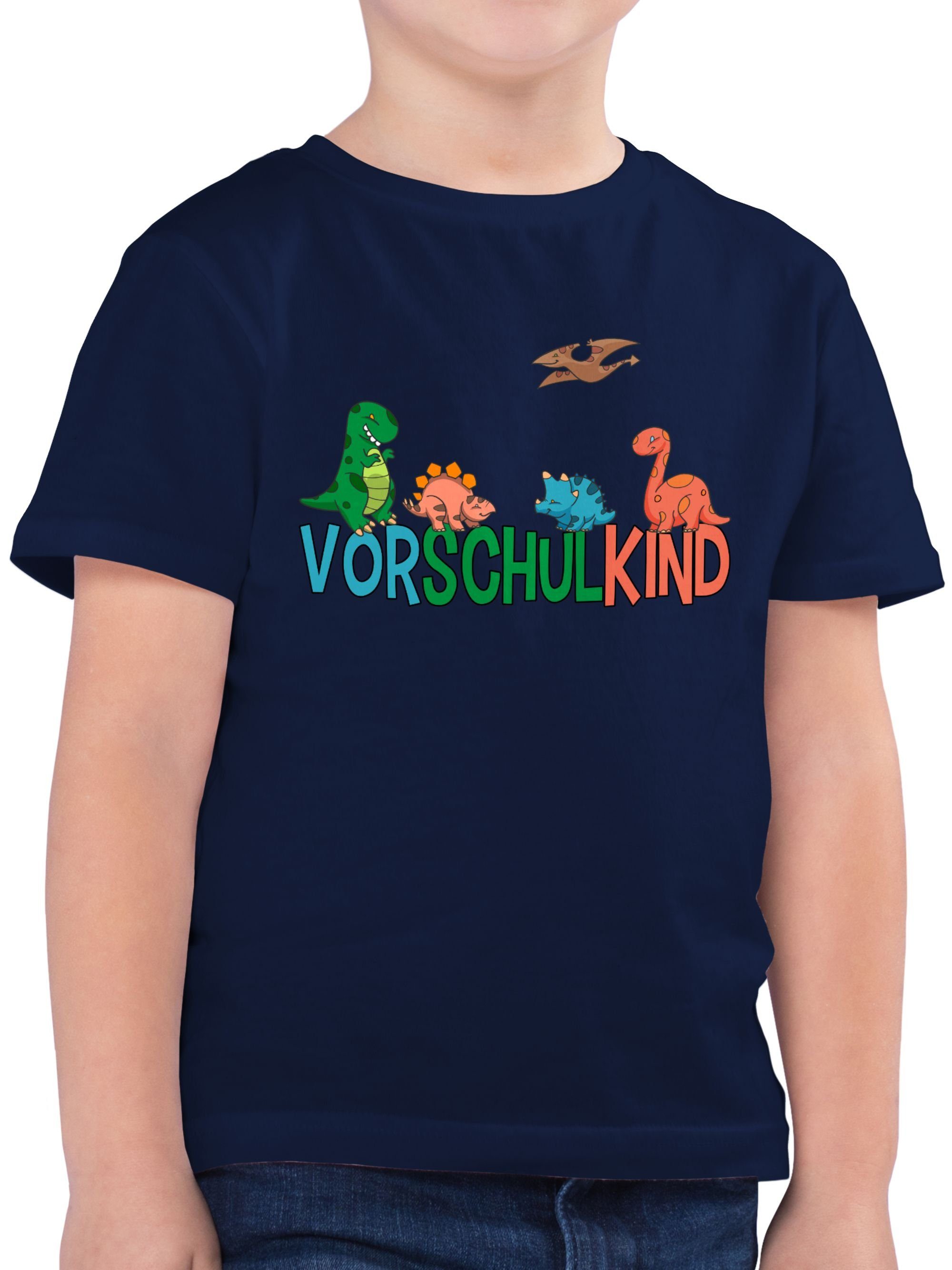 Shirtracer T-Shirt Vorschulkind Dinos Vorschulkinder Geschenke