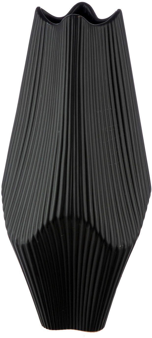 GILDE Tischvase Vase Lamellen H. 30 cm (1 St) günstig online kaufen