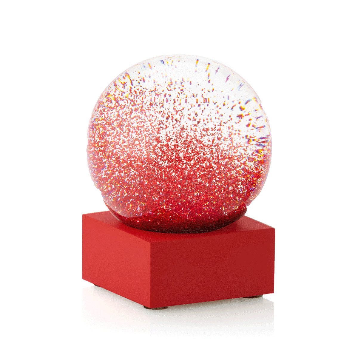 Cool Snow Globes Schneekugel Cool Snow Globes - Mini-Schneekugel - Love to Go - Glas - Farbe: ro