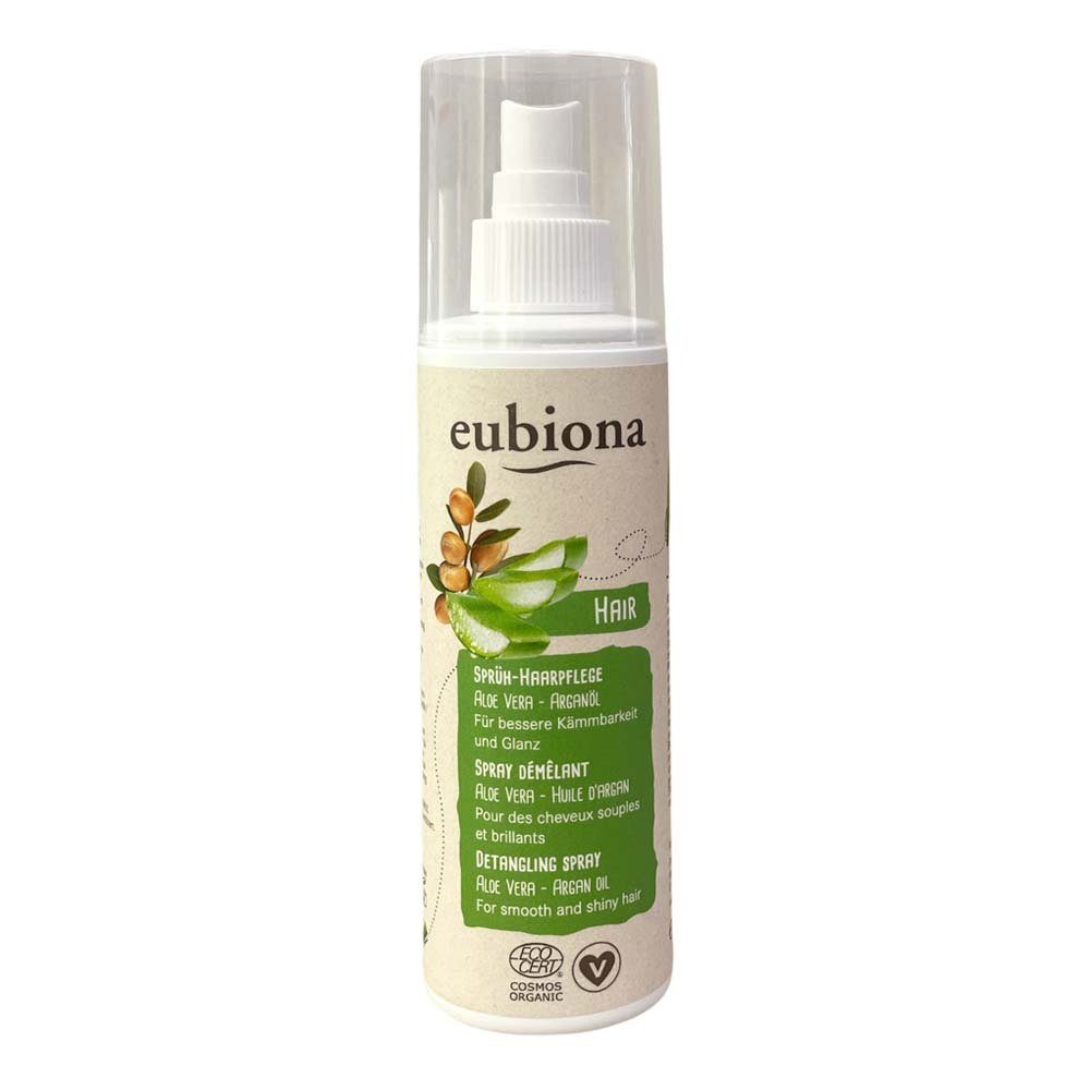 - Vera-Arganöl Sprüh-Haarpflege Haarpflege-Spray Aloe 200ml eubiona