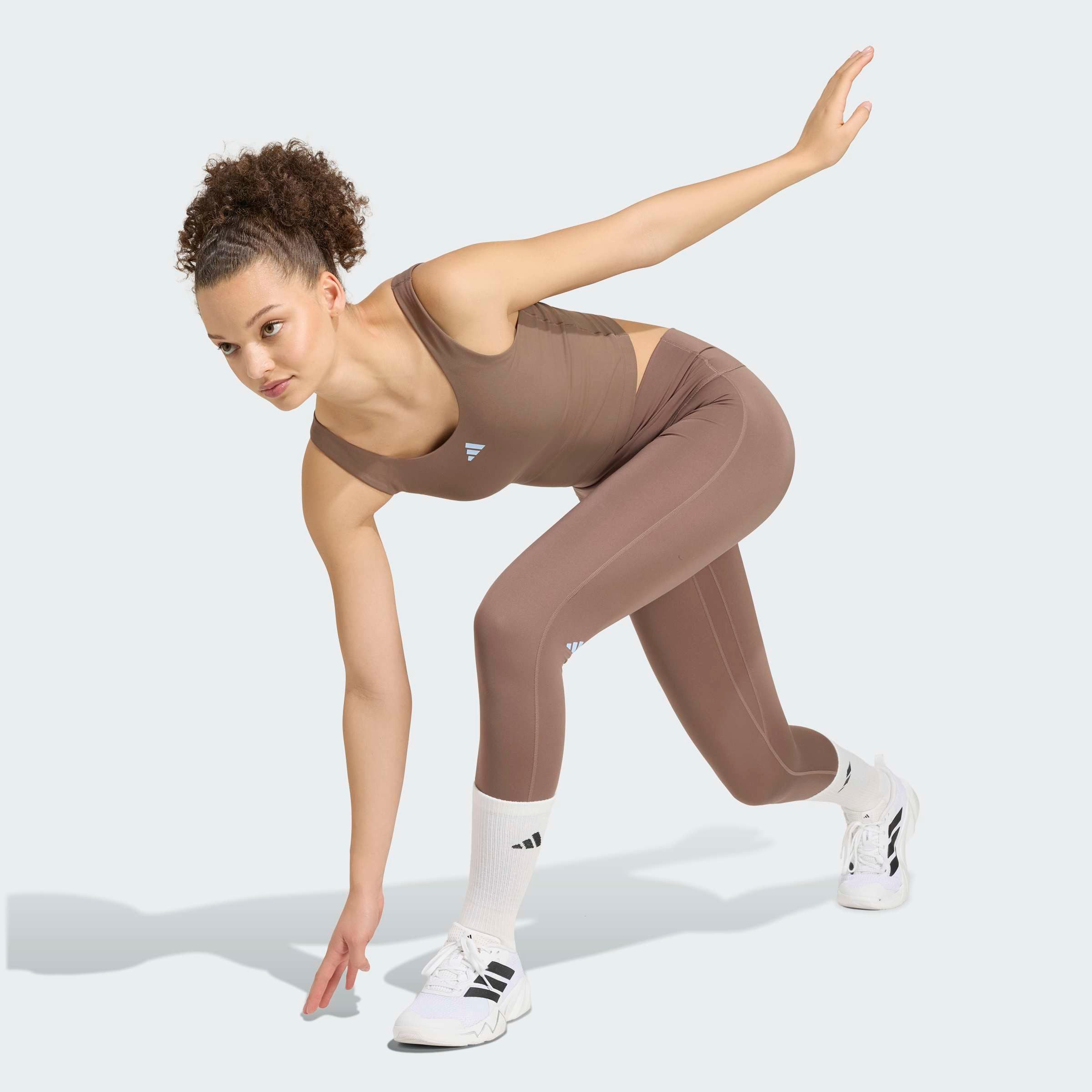 adidas Performance Tanktop 3-STREIFEN STUDIO ALL ME, LEICHT STÜTZEND – Bild 5 von 5