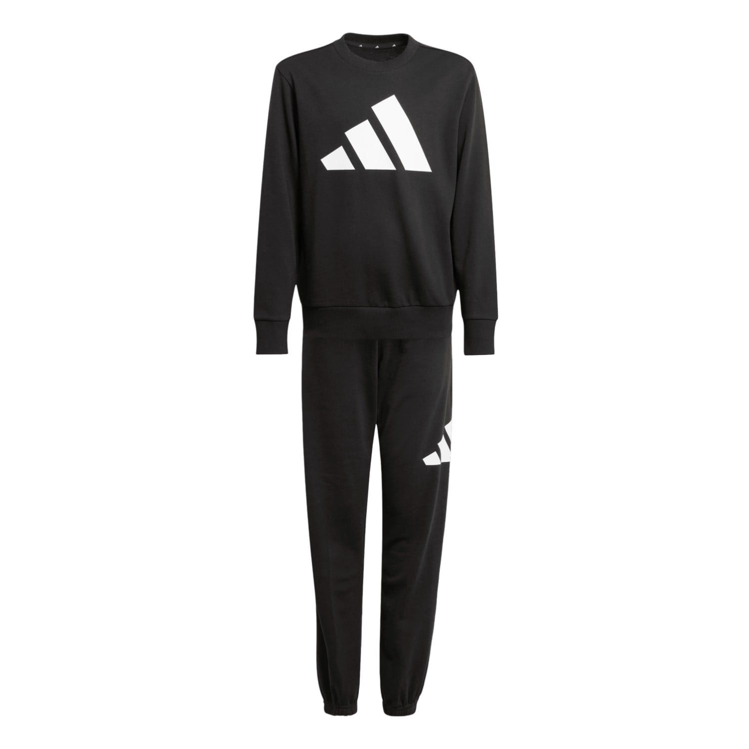 adidas Performance Trainingsanzug Essentials Jogger (Baumwolle) schwarz Kinder