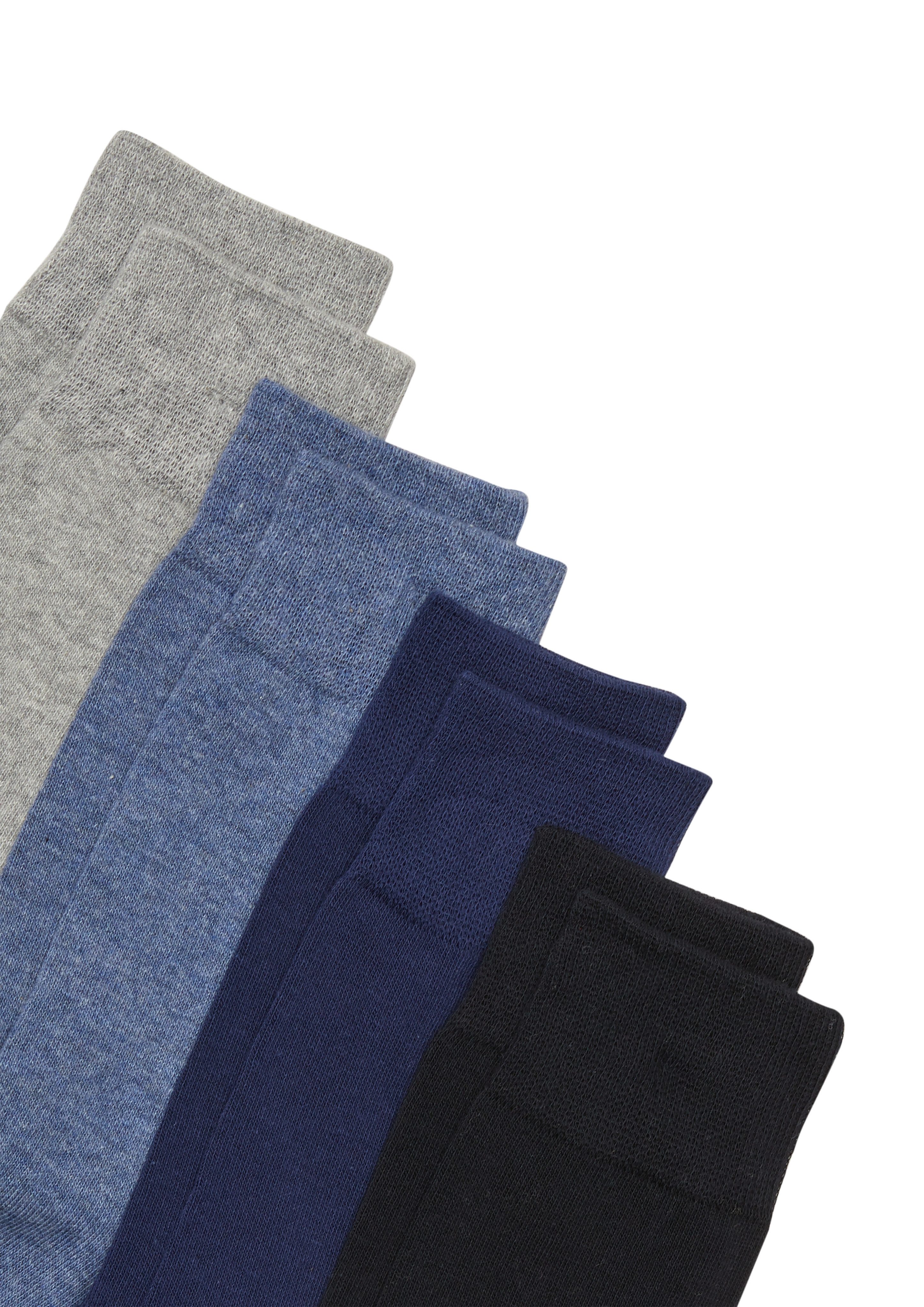 s.Oliver Socken essentials (8-Paar) mit weichem Bund günstig online kaufen