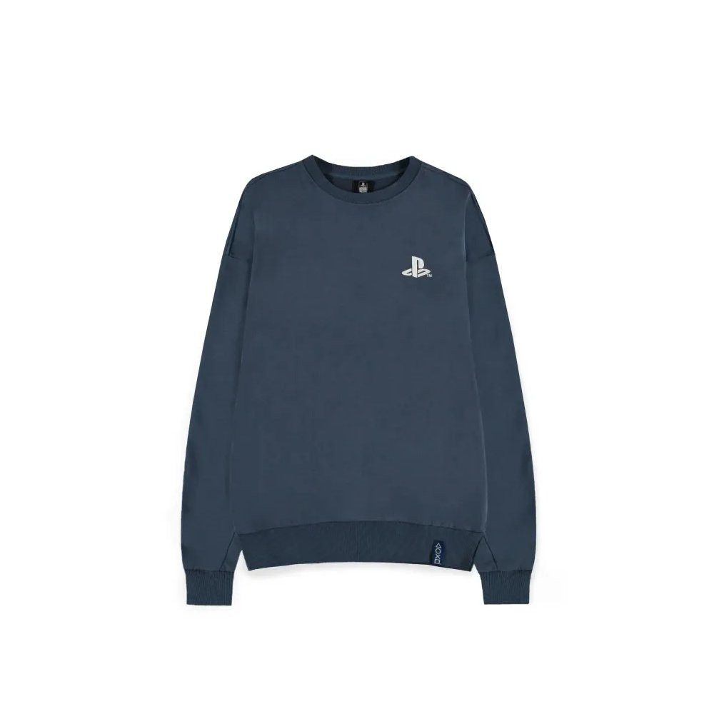 Playstation Rundhalspullover Navy Crew Sweater