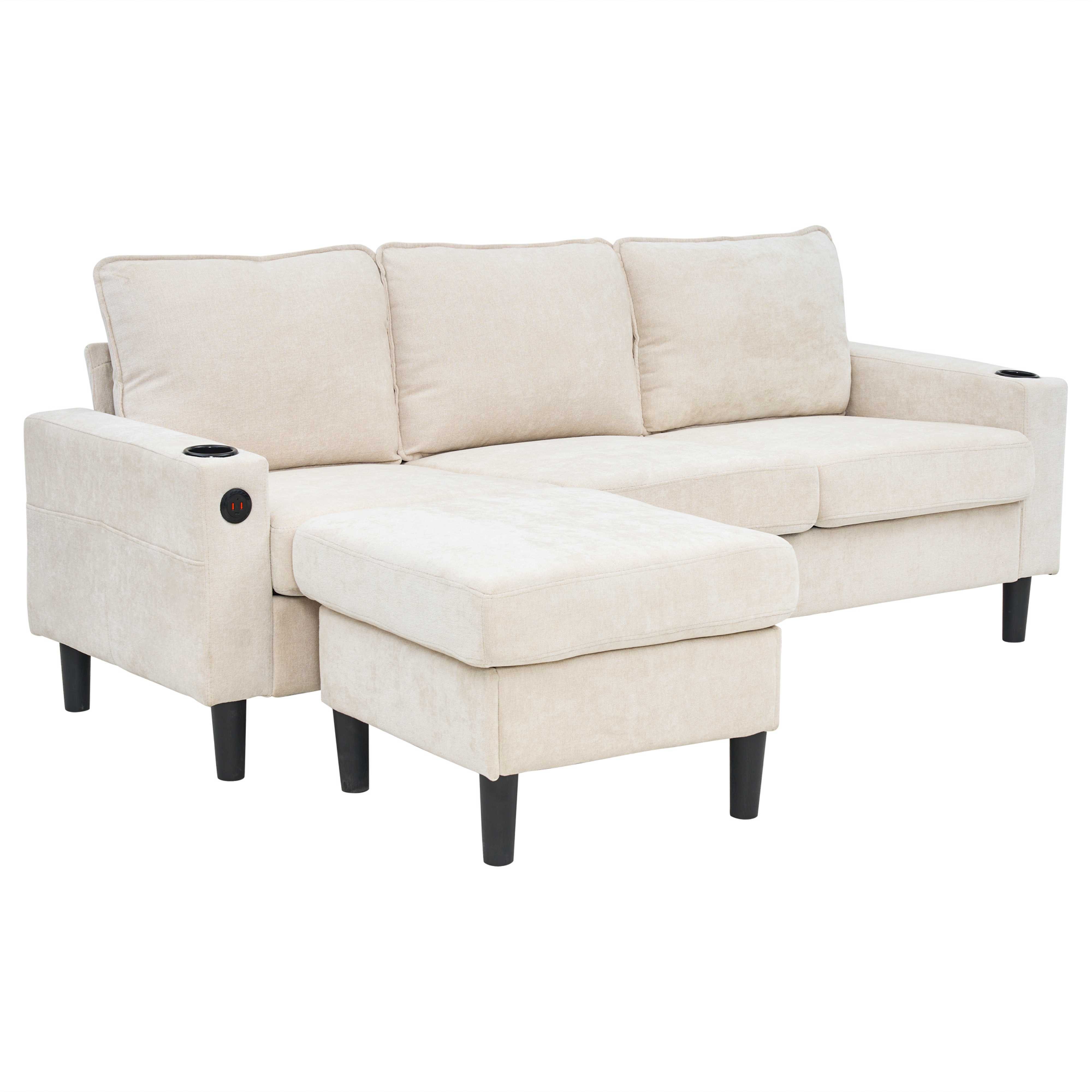 BlingBin Ecksofa Sofa, 1 Teile, Flexibles günstig online kaufen