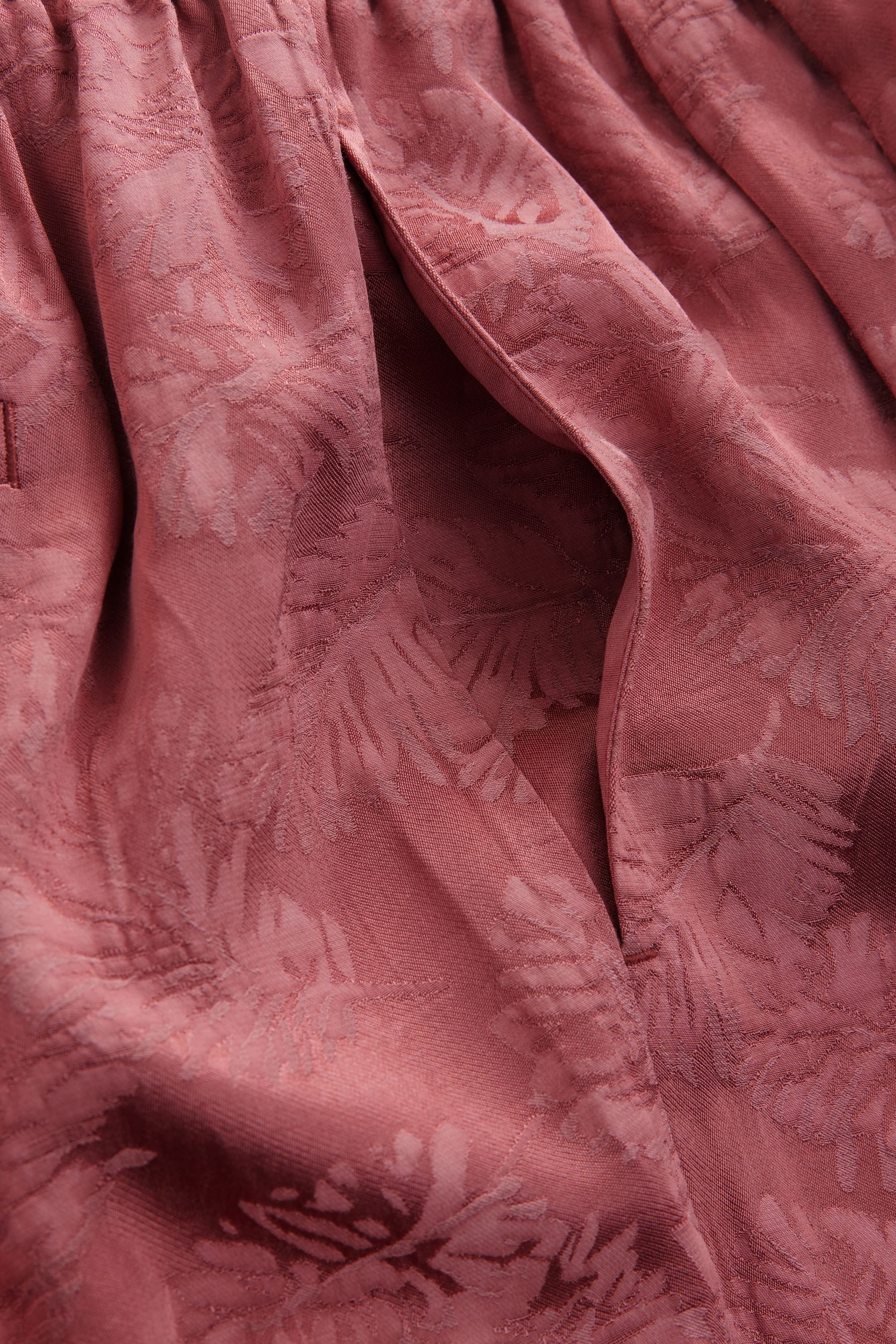 Next Haremshose Satin-Haremshose mit Jacquardmuster, Kurzgröße günstig online kaufen