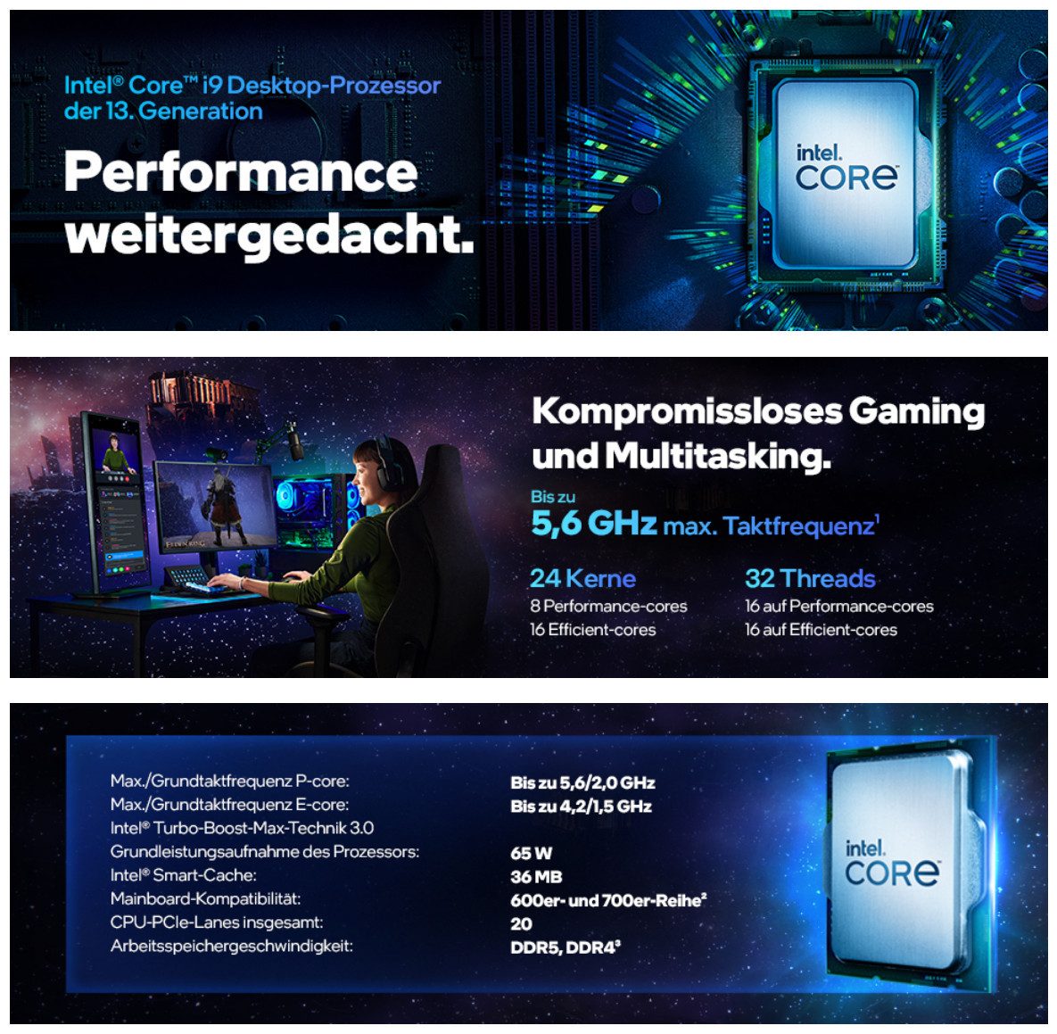 Meinpc Core i9 mit 9060 XT 16GB Gaming-PC (Intel Core i9 12900KF, RX 9060 XT, 32 GB RAM, 512 GB SSD, Luft, Gamer, Gaming, RGB)