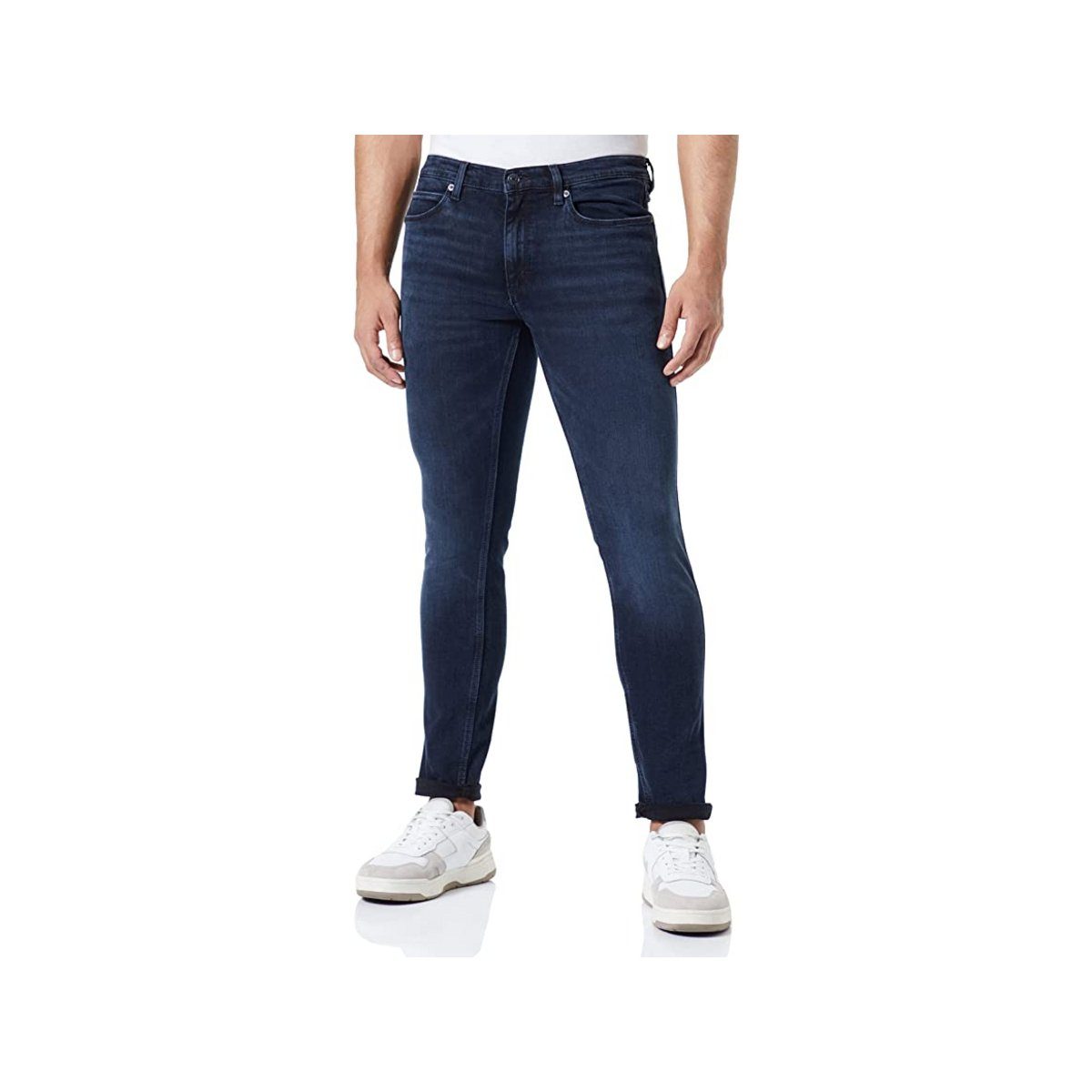 HUGO 5-Pocket-Jeans blau (1-tlg)