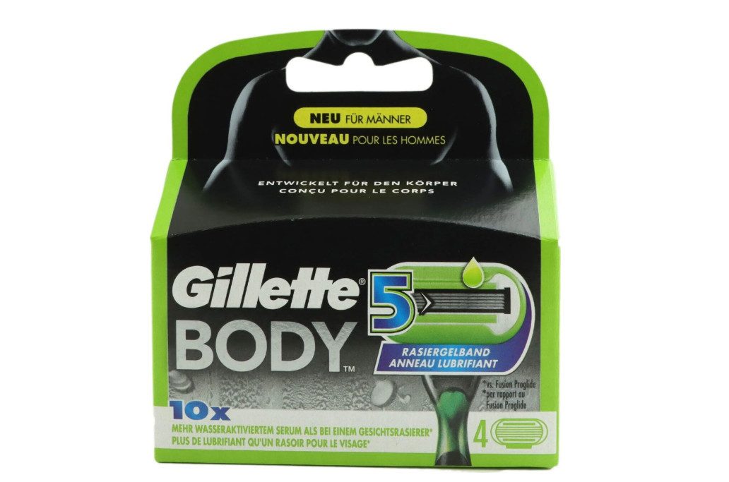 Gillette Rasierklingen Body 5, 4-tlg.