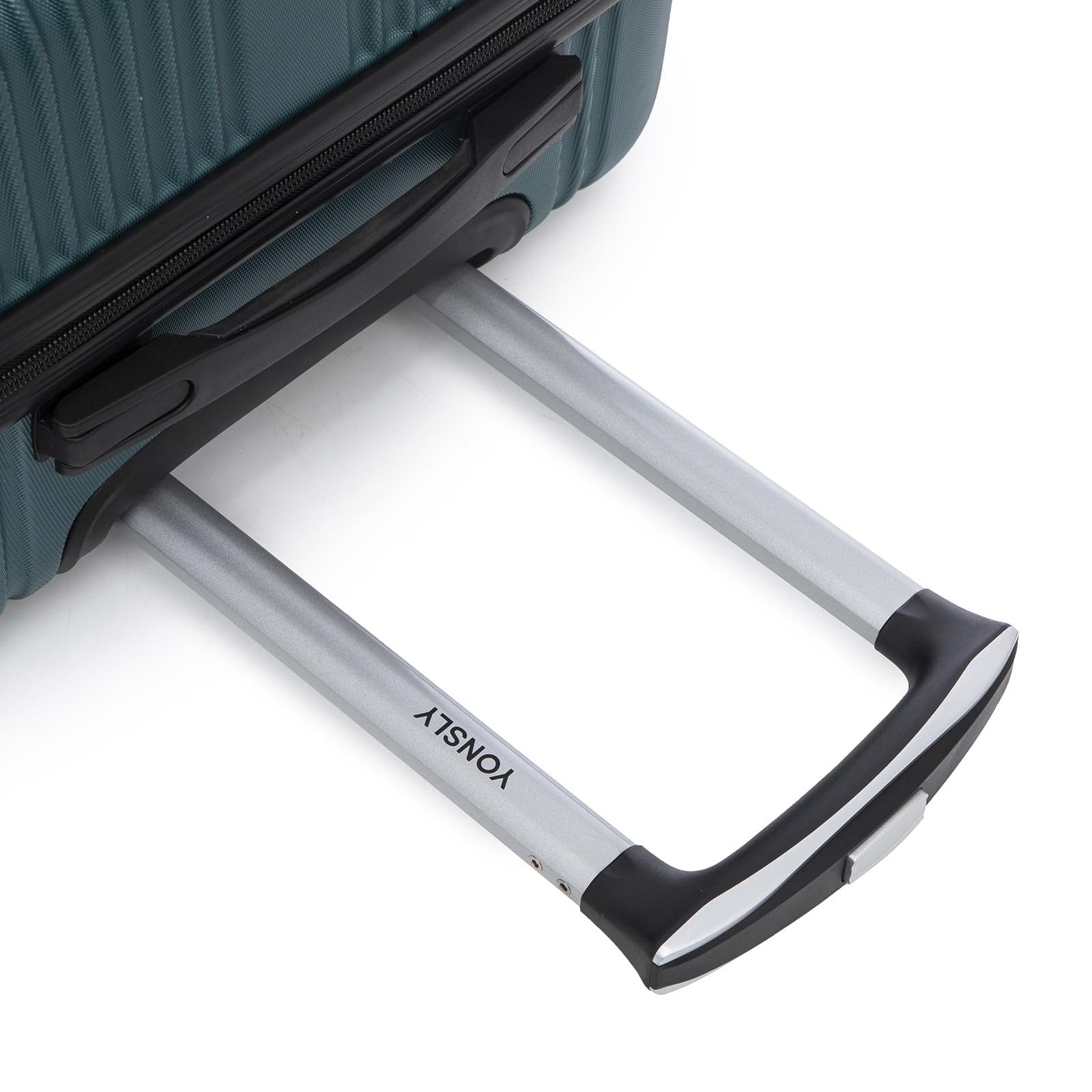 YONSLY Koffer Hartschalenreisekoffer Trolley mit Zahlenschloss, Rollkoffer, 4 Rollen, Wasserabweisend Stoßfest Robust – Bild 4 von 5