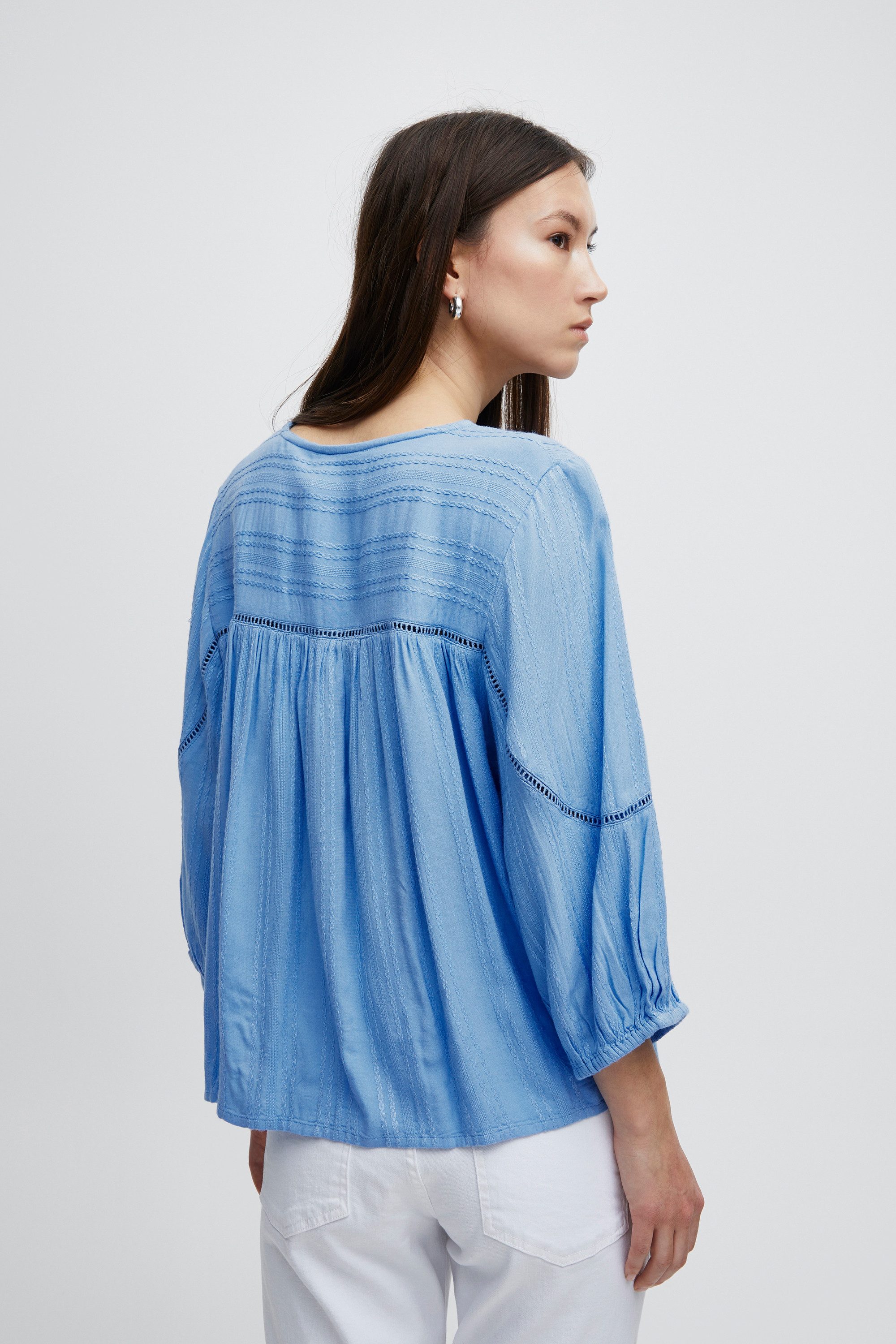 Ichi Langarmbluse IHSELIS MS