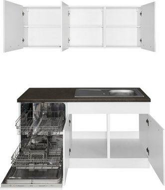 wiho Küchen Winkelküche Unna, mit E-Geräten, Stellbreite 260 x 220 cm