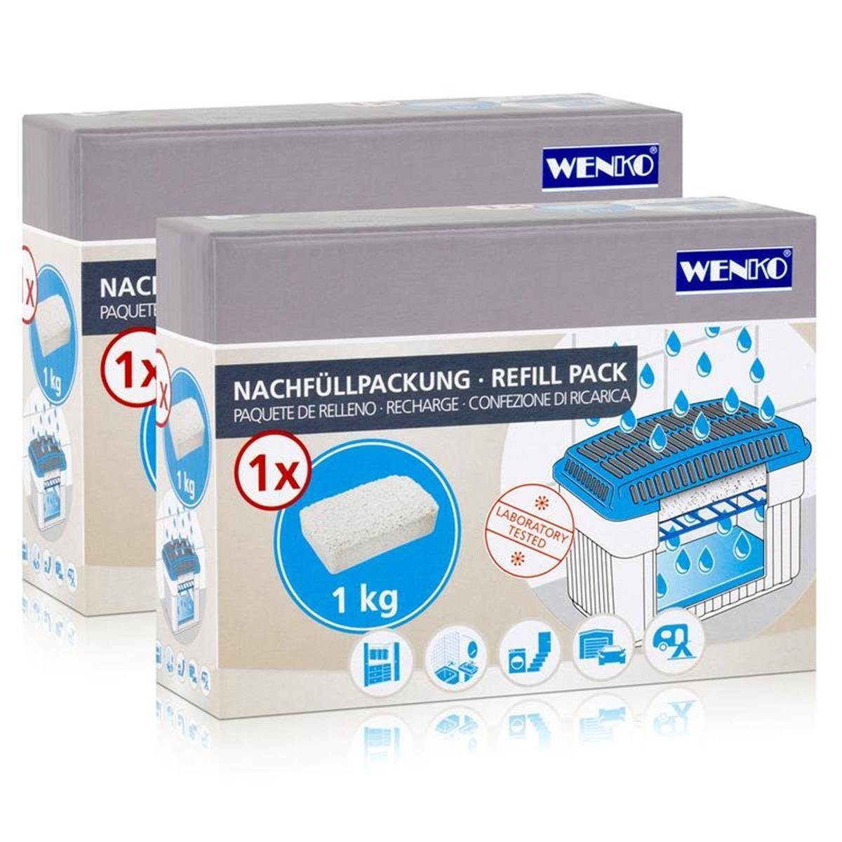WENKO Luftentfeuchter 2x Wenko Nachfüllpackung Feuchtigkeitskiller Raum-Ent günstig online kaufen