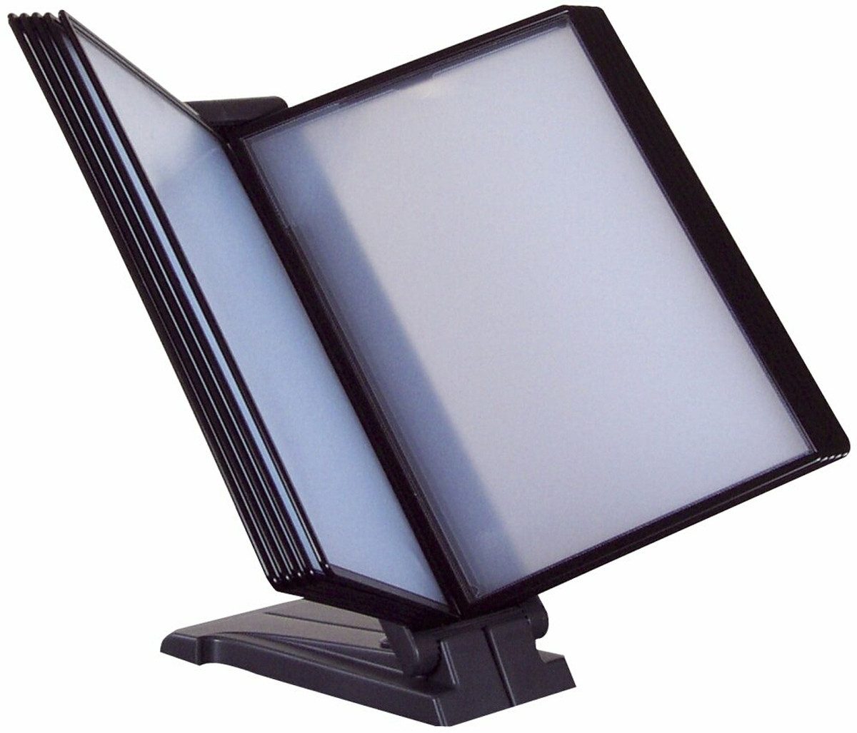 Connect Fächermappe Sichttafelsystem A4 mit 10 Tafeln anthrazit/sortiert günstig online kaufen