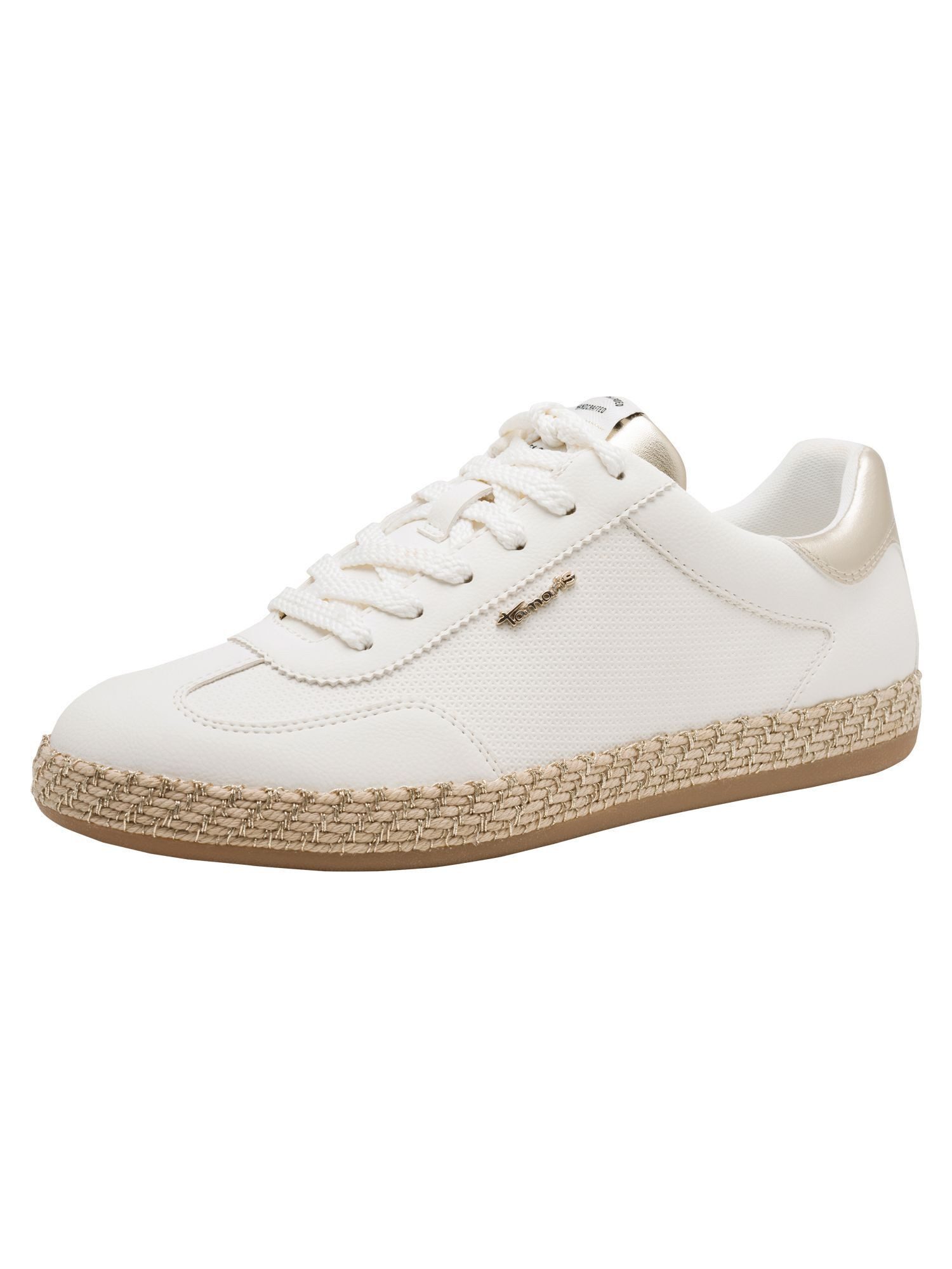 Tamaris Removable Sock mit Schnürsenkel kein Absatz Sneaker Removable Sock