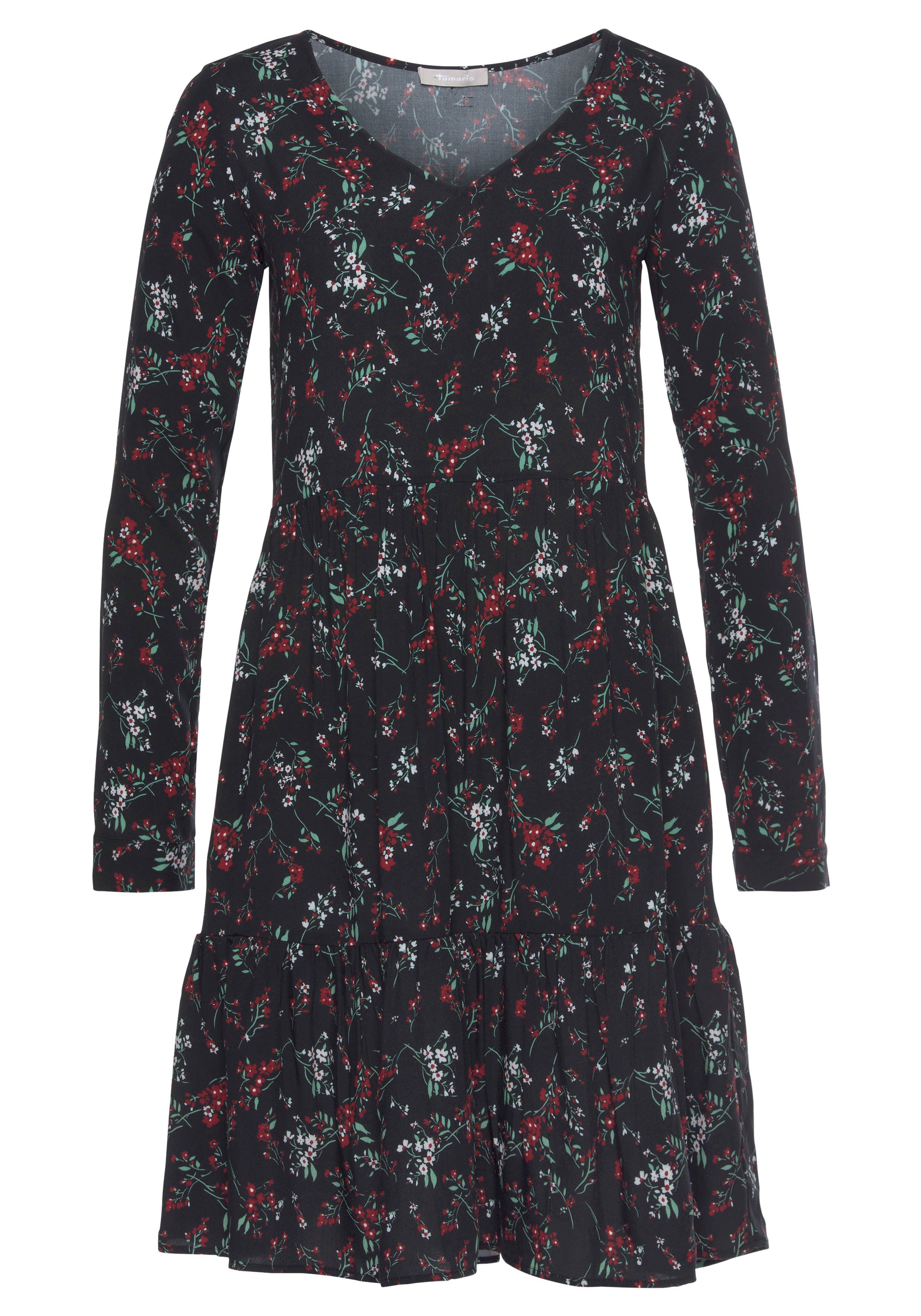TAMARIS Blusenkleid mit Volants mehr