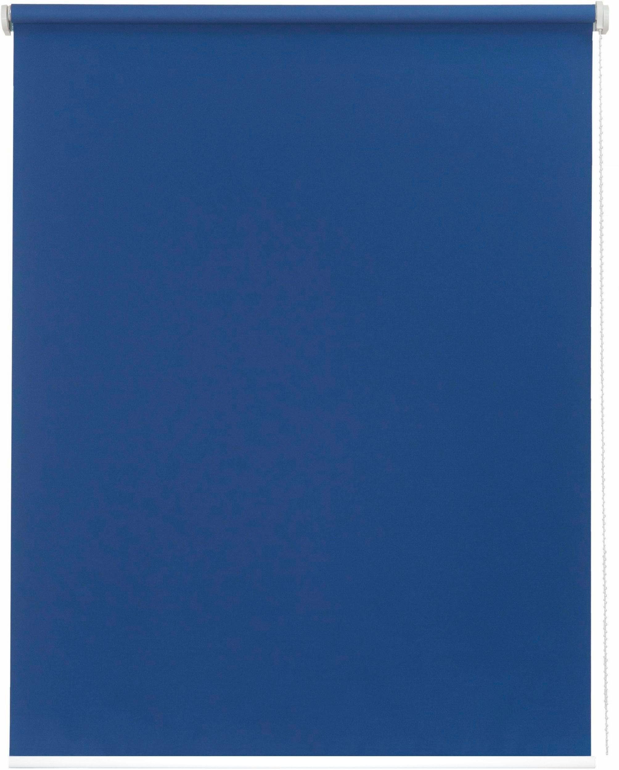 Seitenzugrollo One size Style uni Verdunkelung, sunlines, verdunkelnd, freihängend, verschraubt, Made in Germany jeansblau