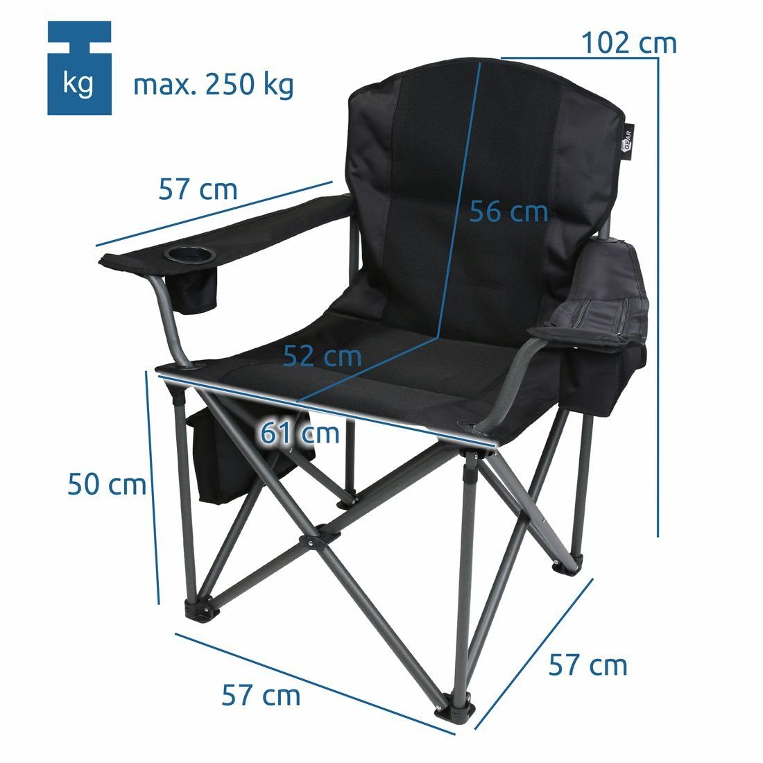 yourGEAR Faltstuhl your GEAR Campingstuhl Fano günstig online kaufen