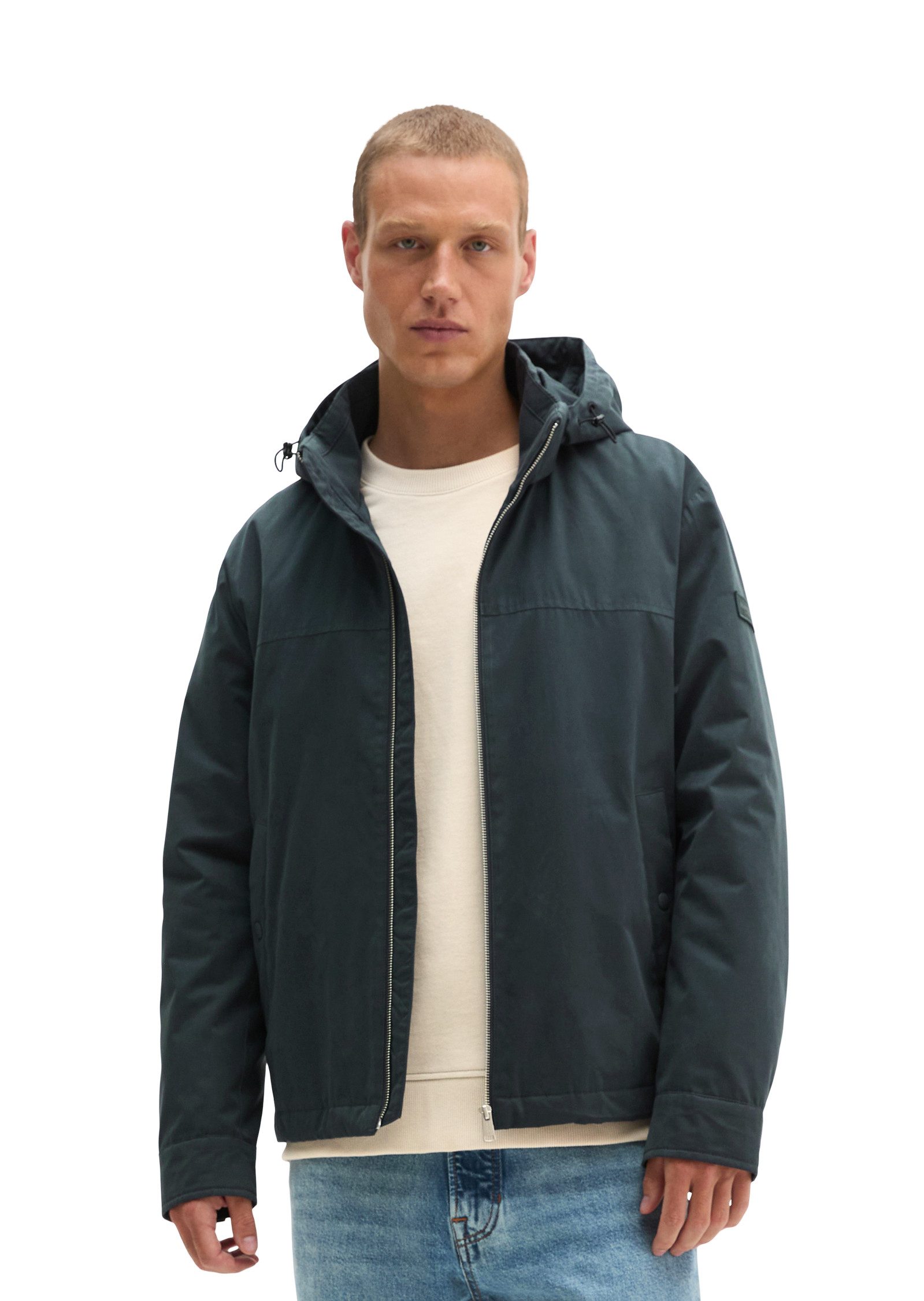 Marc O'Polo Blouson regular mit abnehmbarer Kapuze