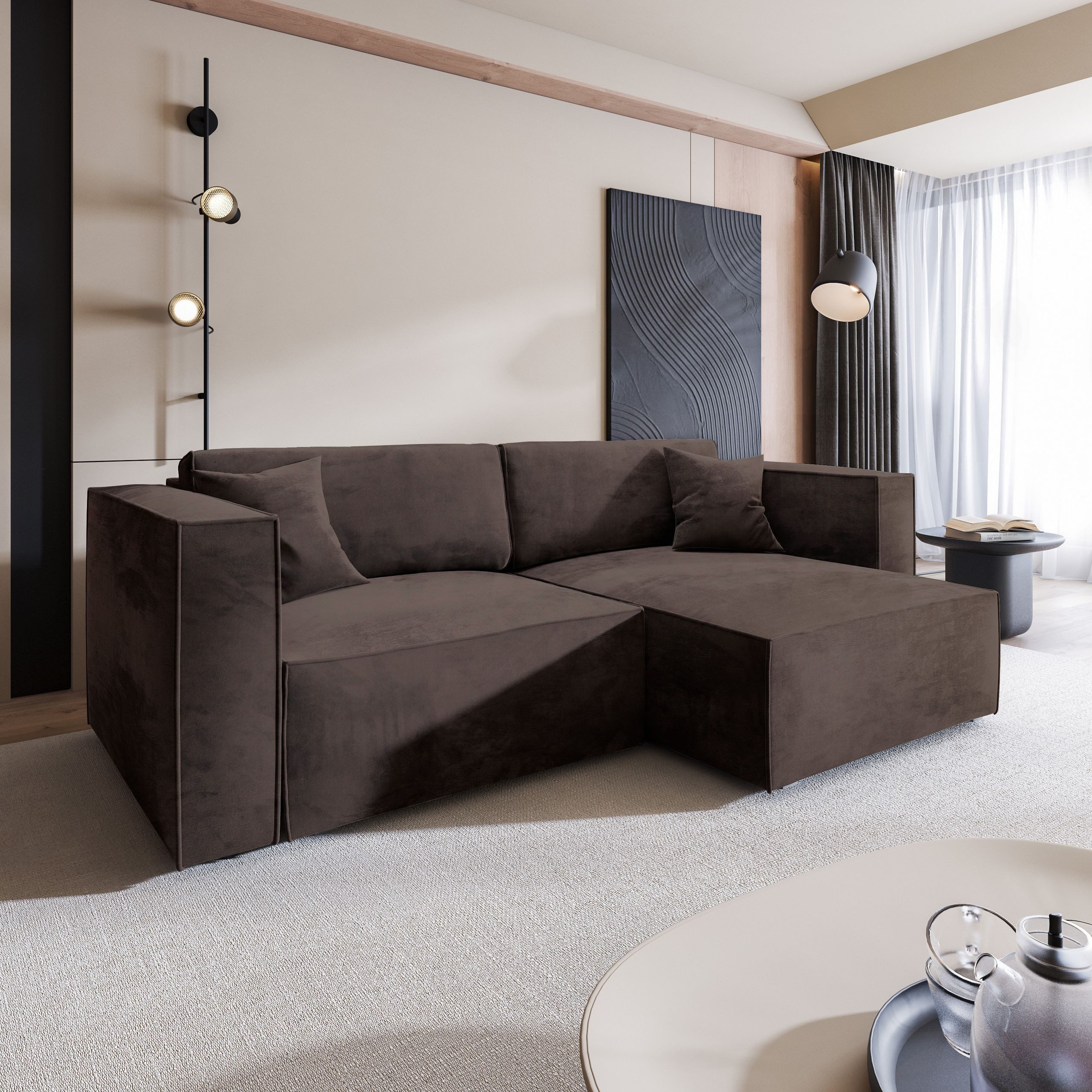 Masseno Ecksofa NERIO mit Schlaffunktion L-Form, günstig online kaufen