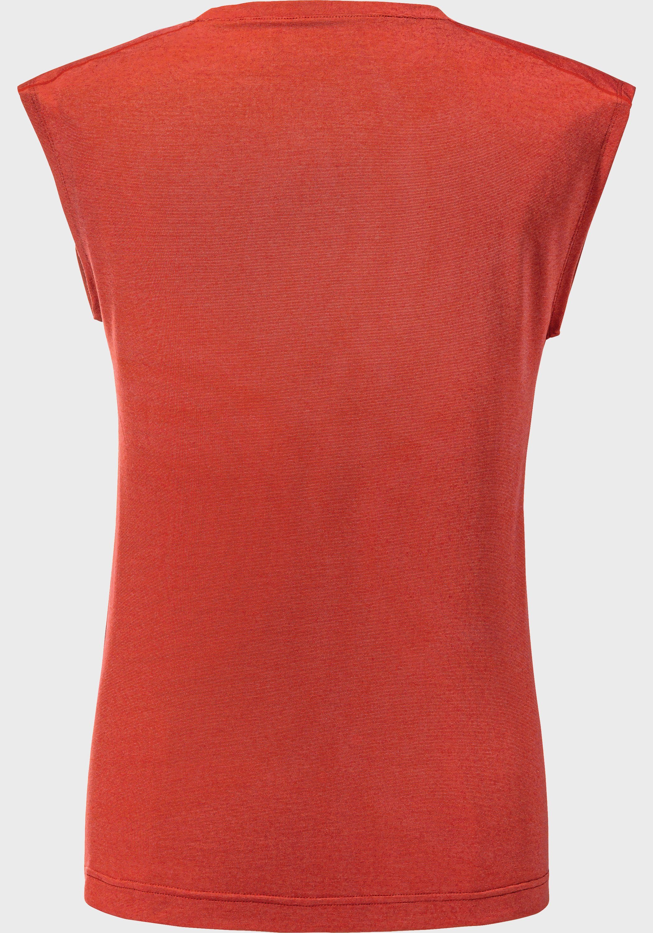 L Schöffel Heimgarten rot Funktionsshirt Top