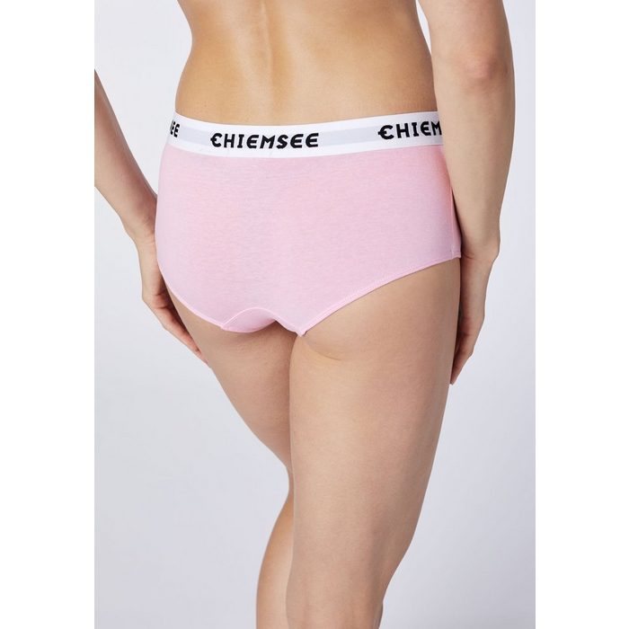 Chiemsee Hipster 3er-Pack Hipster-Panty mit Logo-Bund 3 (3er-Pack 3-St)