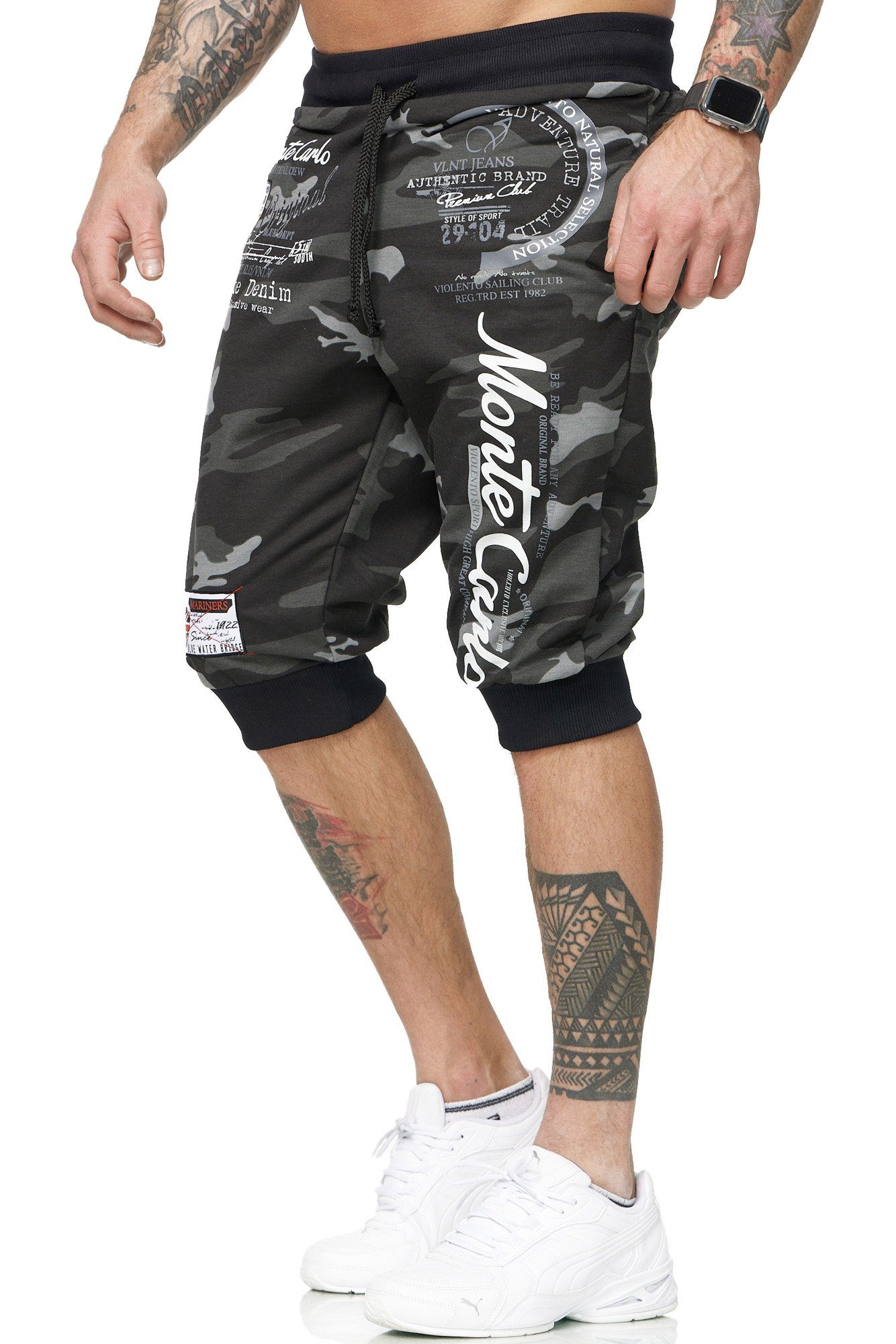 L.gonline Sweatshorts Herren SHORTS, Bermudashorts, Kurze Sommer-Hose, Capr günstig online kaufen