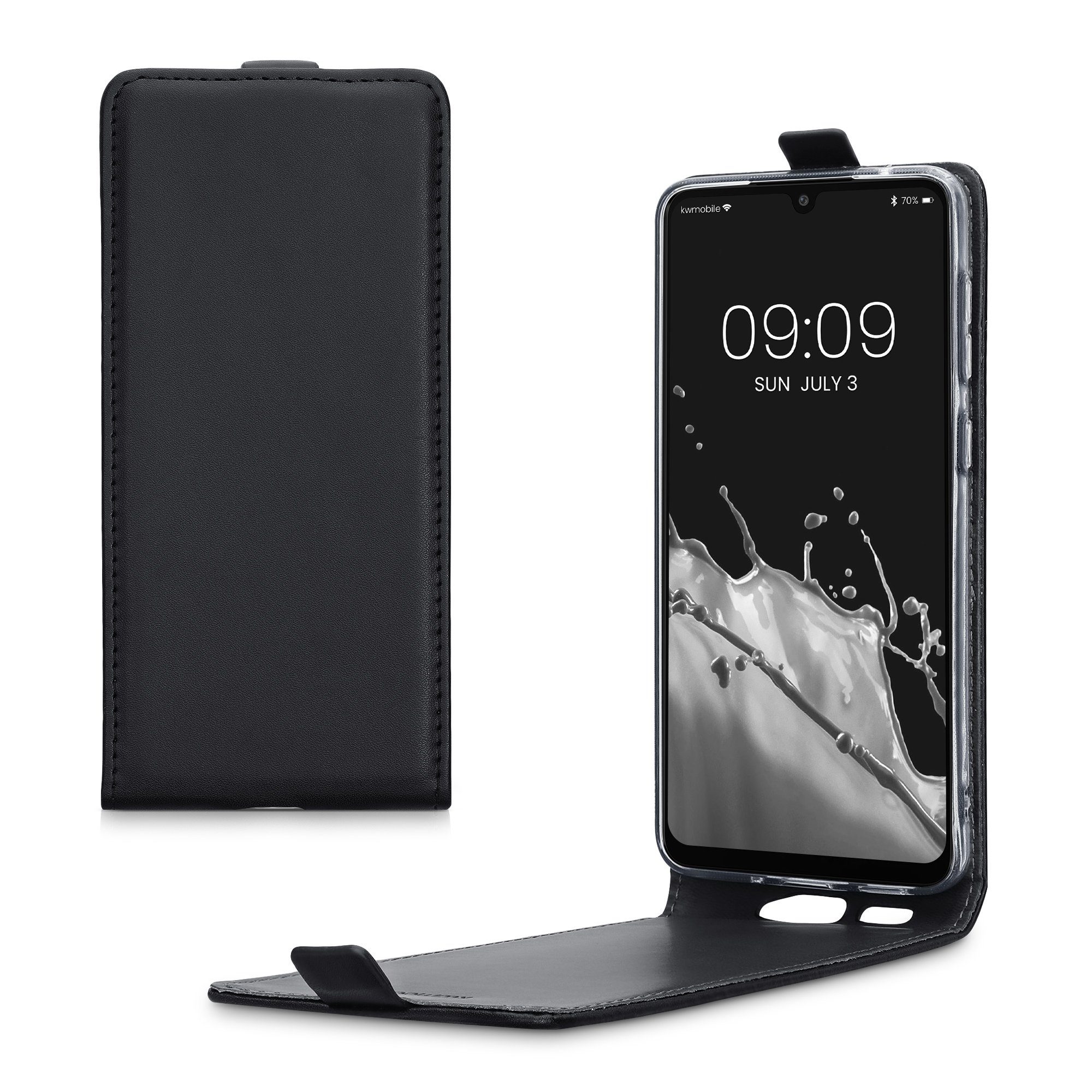 kwmobile Handyhülle Hülle für Samsung Galaxy A51, mit Metall Kette zum  Umhängen - Silikon Handy Cover Case Schutzhülle, Knöpfe und Anschlüsse  bleiben im Backcover gut bedienbar