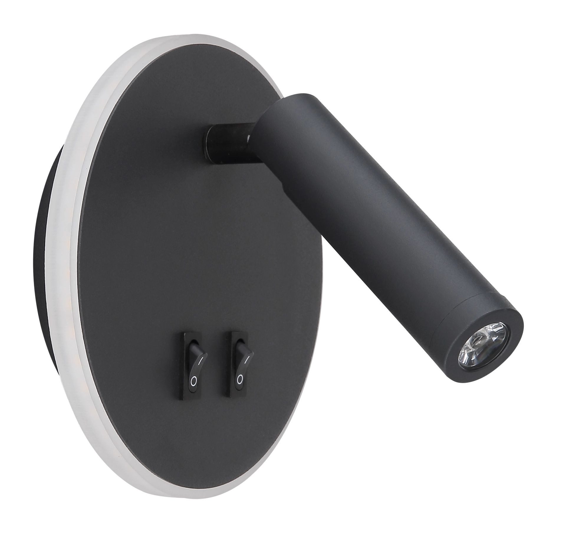 GLOBO LIGHTING LED Wandleuchte MANY, LED fest integriert, Warmweiß, Wandlampe, 2 Schalter, getrennt schaltbar, Wohnbereich, Flur