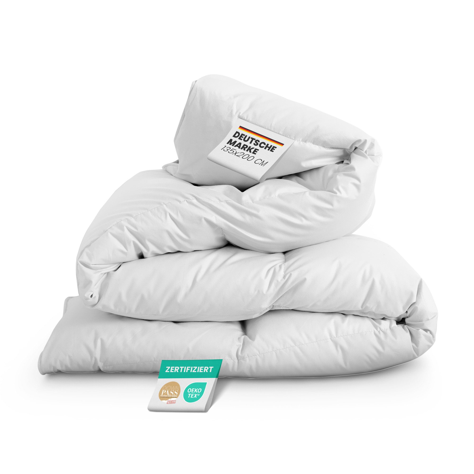 Bestlivings Federbettdecke Downpass - Qualität und Tierschutz, Füllung: 80% günstig online kaufen