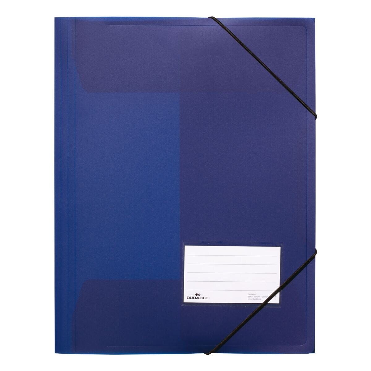 DURABLE Organisationsmappe, DIN A4, bis 200 Blatt, mit Beschriftungsfenster