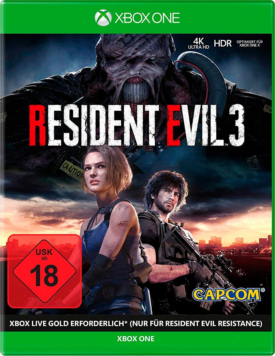 Resident evil village xbox. Resident Evil 3 [Xbox one]. Обложка уйвси три на Xbox one.