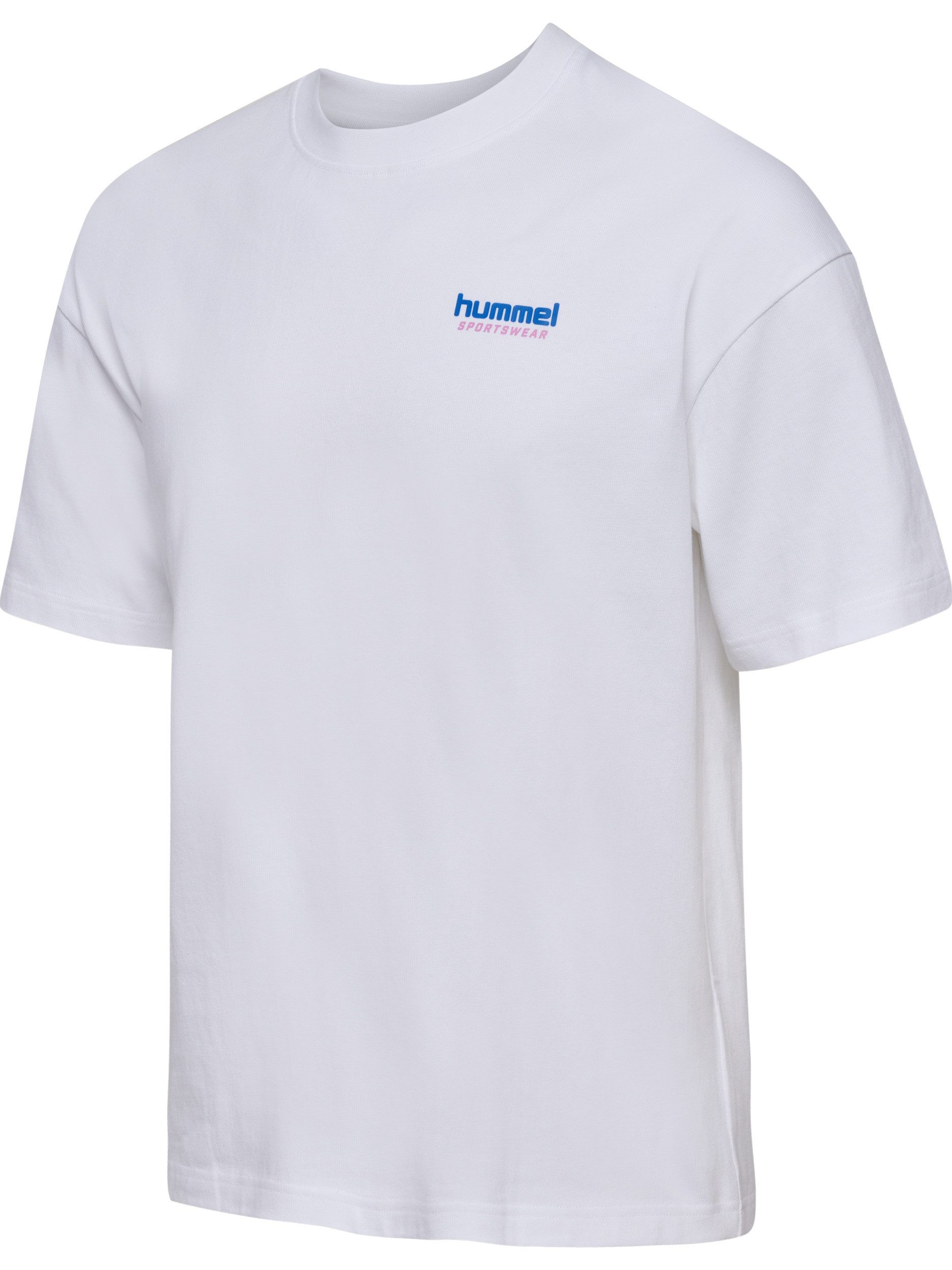 hummel T-Shirt hmlLOOSE T-SHIRT S/S SW STADIU WHITE